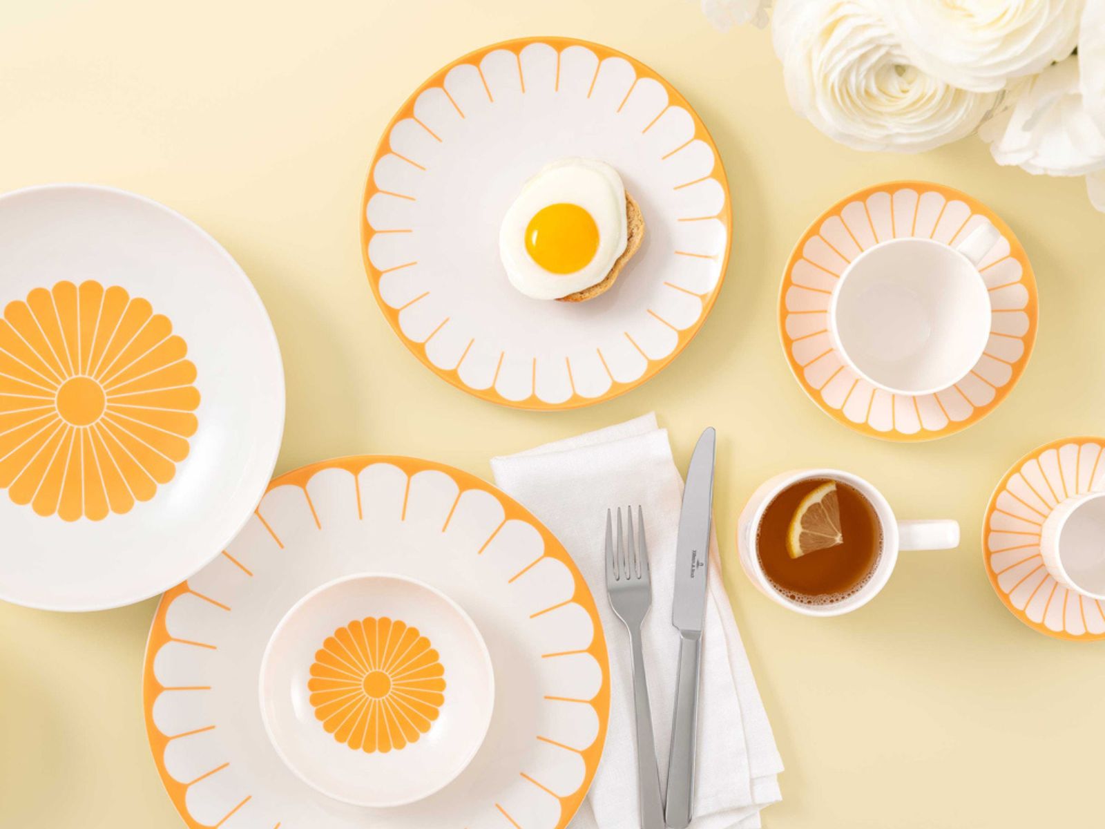 Villeroy & Boch Fleur soleil Frühstücks/Dessertteller 21cm Set6 - Produktbild 6