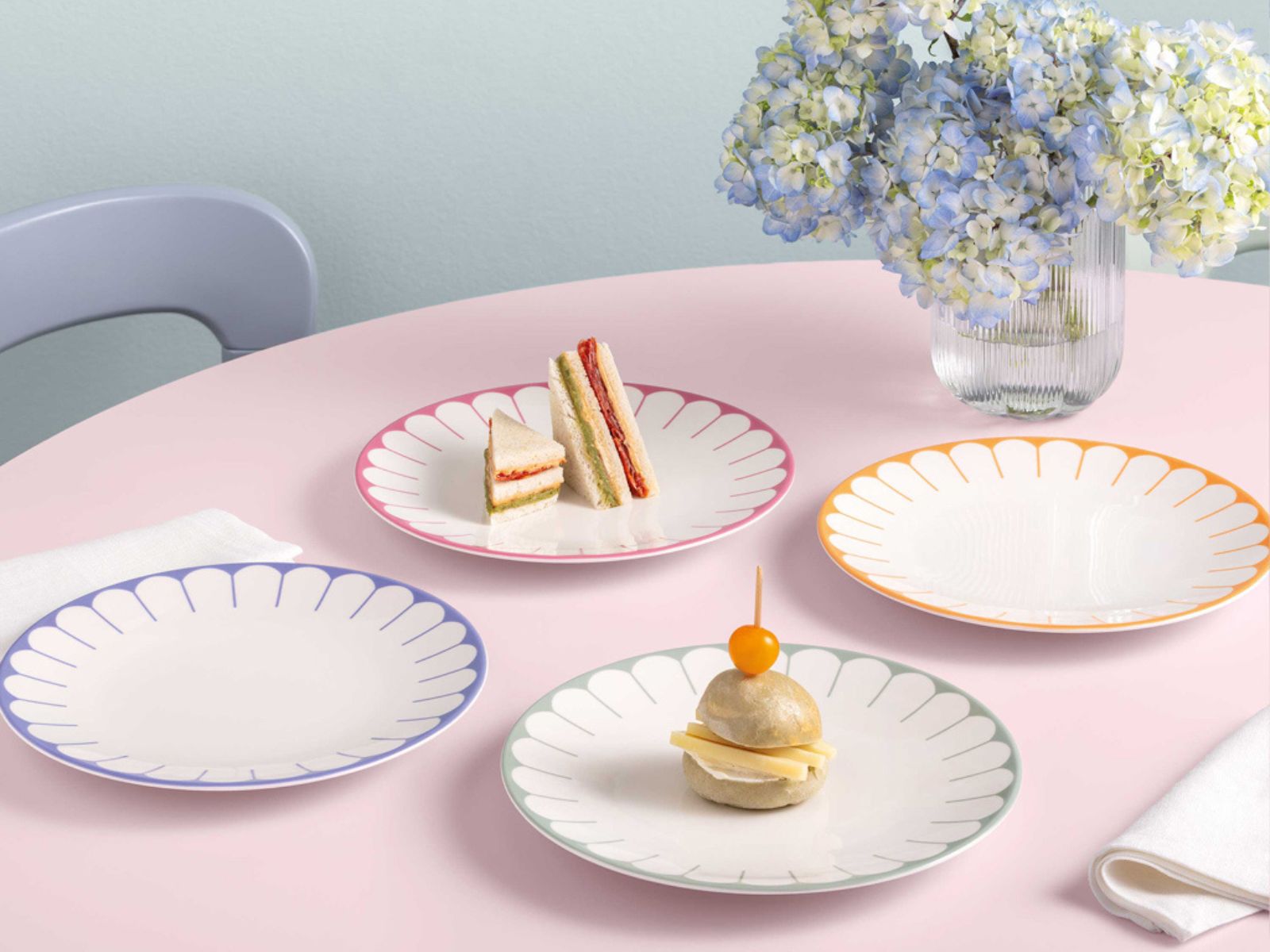 Villeroy & Boch Fleur cassis Speiseteller 26,5cm Set6 - Produktbild 5