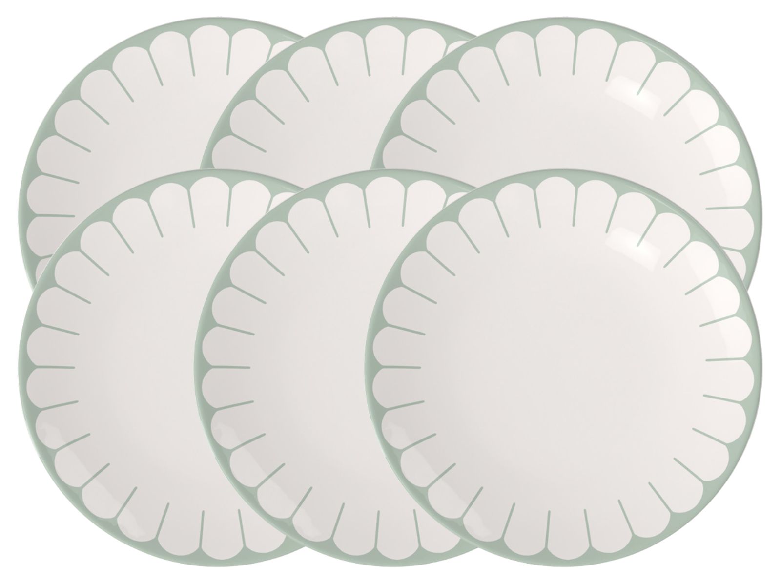 Villeroy & Boch Fleur vert Speiseteller 26,5cm Set6 - Produktbild 1