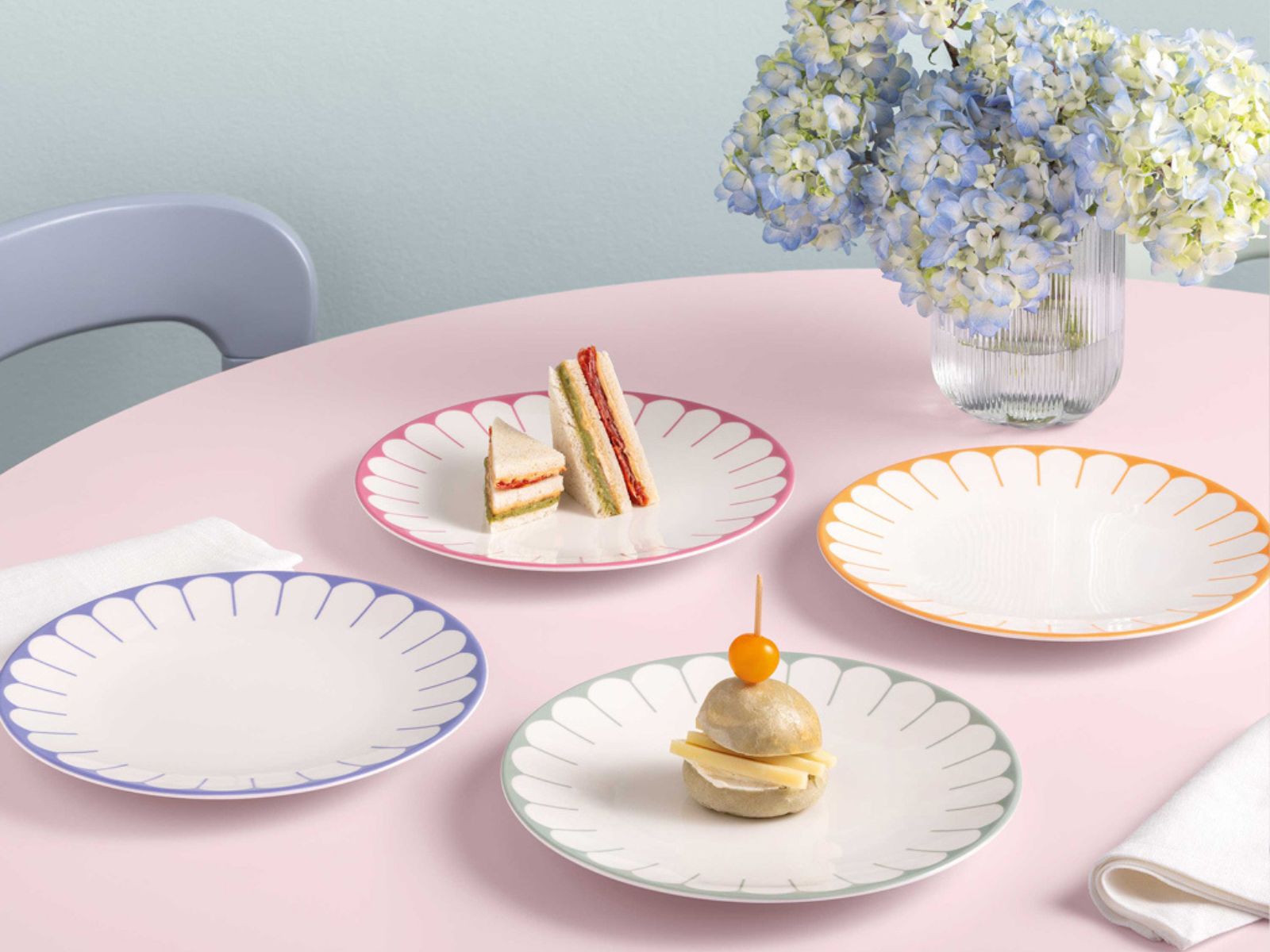 Villeroy & Boch Fleur vert Speiseteller 26,5cm Set6 - Produktbild 6