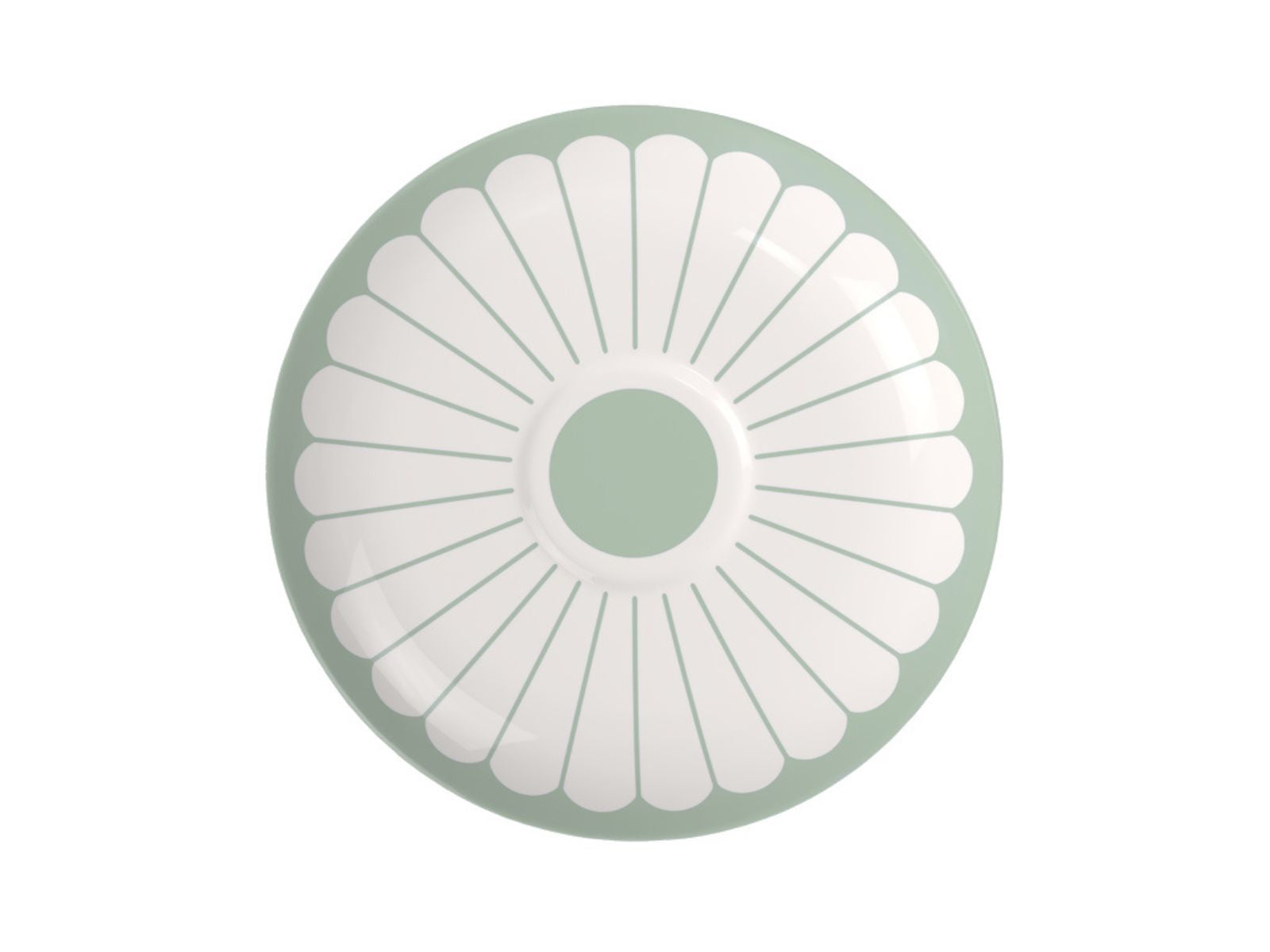 Villeroy & Boch Fleur vert Cappuccino-Untertasse 17,5cm Set6 - Produktbild 2