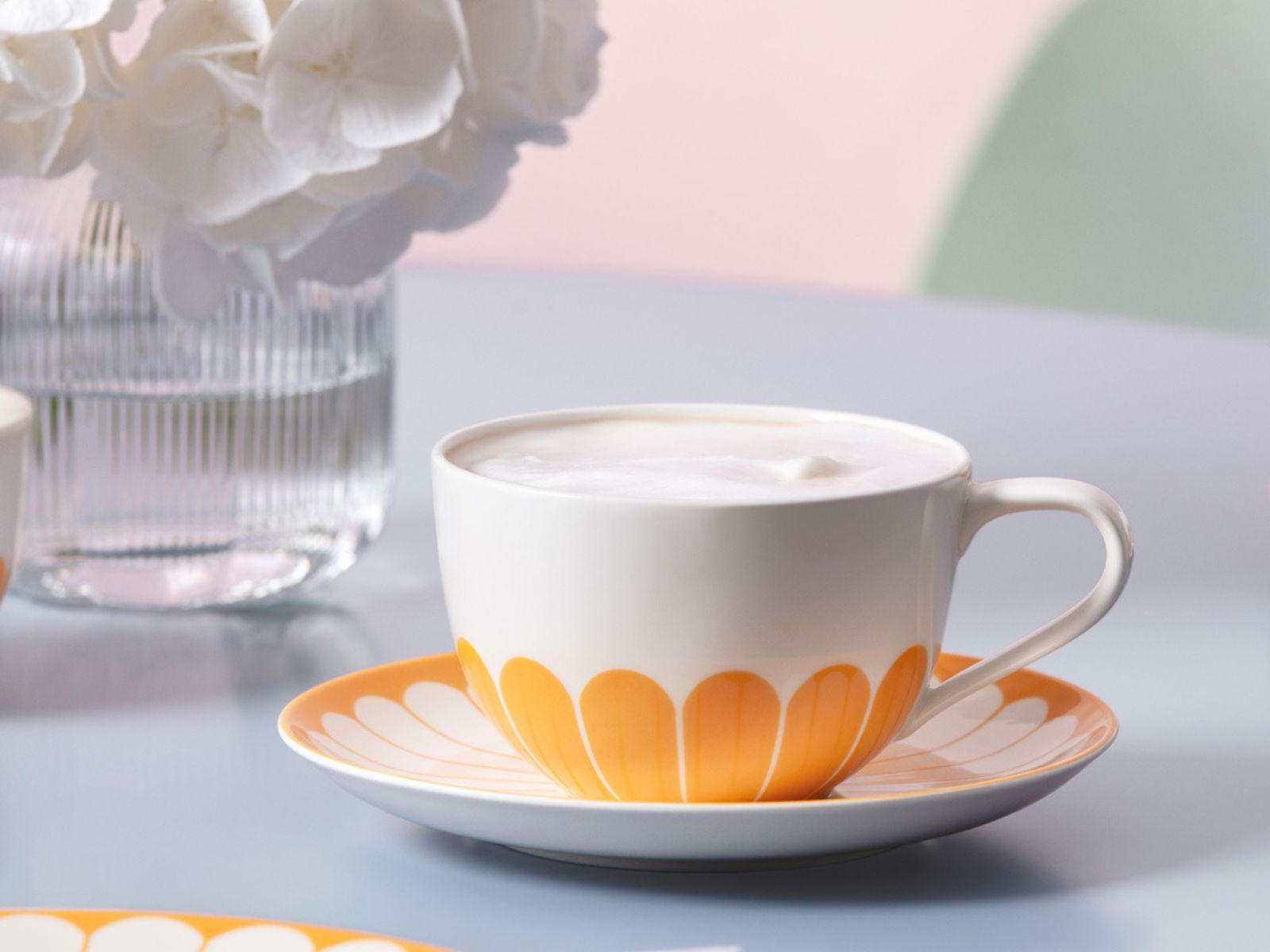 Villeroy & Boch Fleur soleil Cappuccinotasse 0,3l Set6 - Produktbild 3