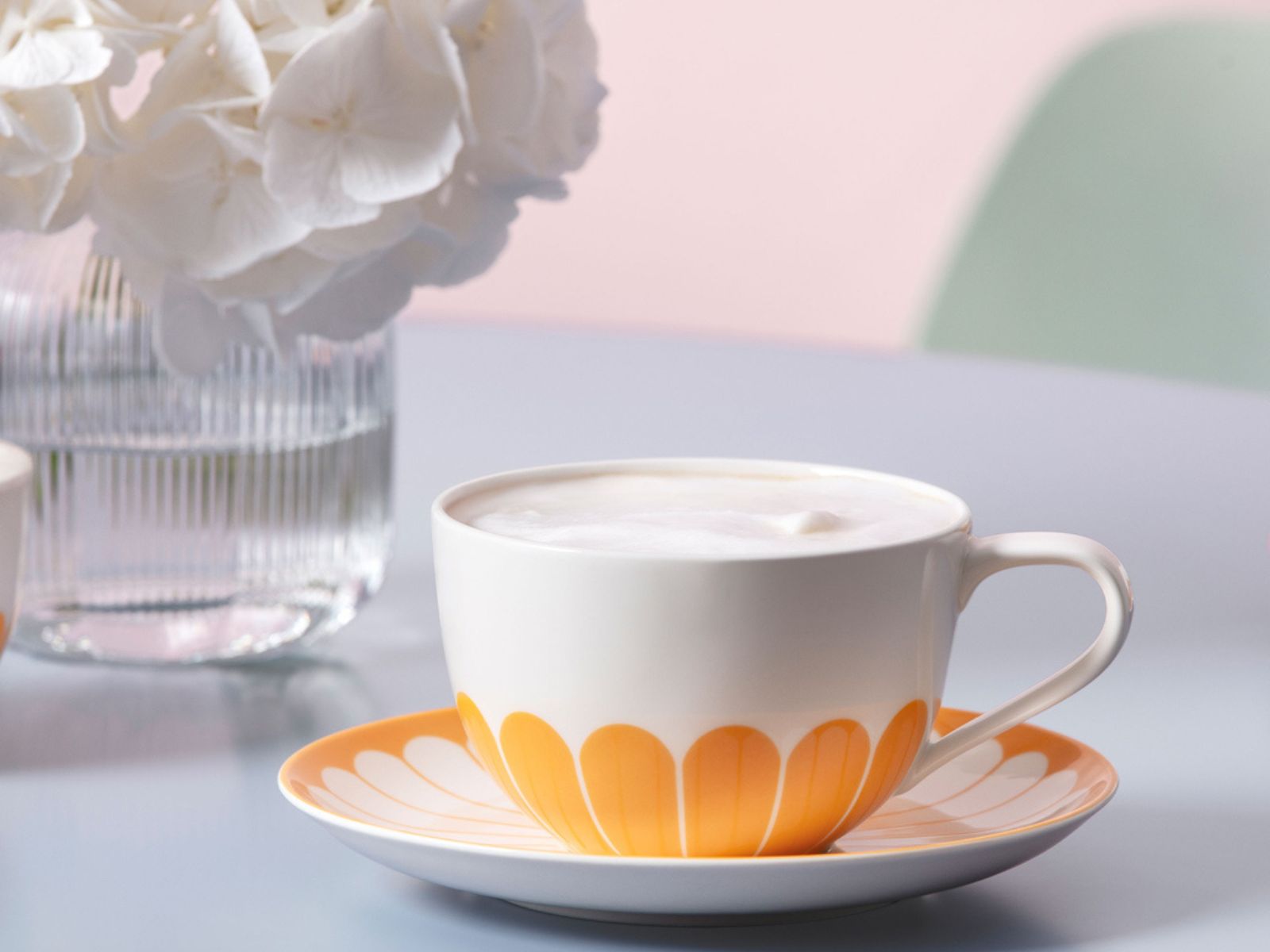Villeroy & Boch Fleur soleil Cappuccino-Untertasse 17,5cm Set6 - Produktbild 3