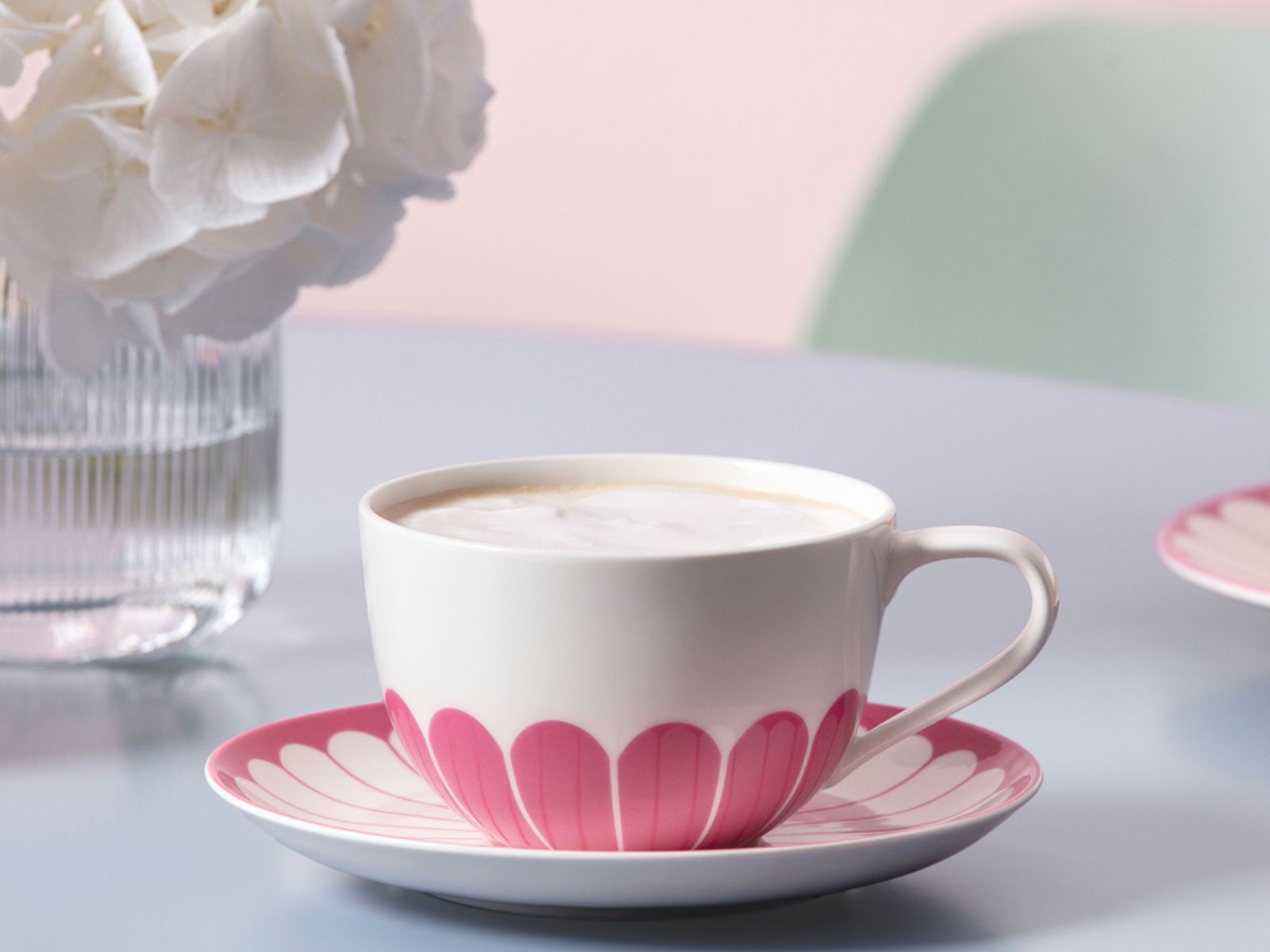 Villeroy & Boch Fleur cassis Cappuccinotasse 0,3l Set6 - Produktbild 3