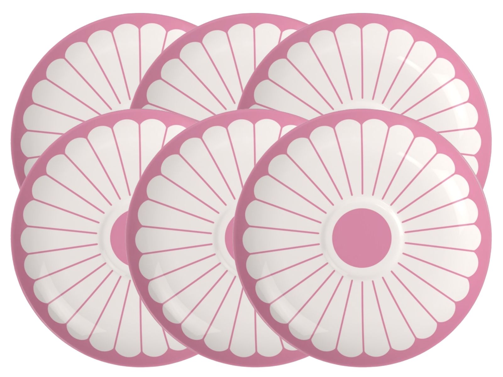 Villeroy & Boch Fleur cassis Cappuccino-Untertasse 17,5cm Set6 - Produktbild 1