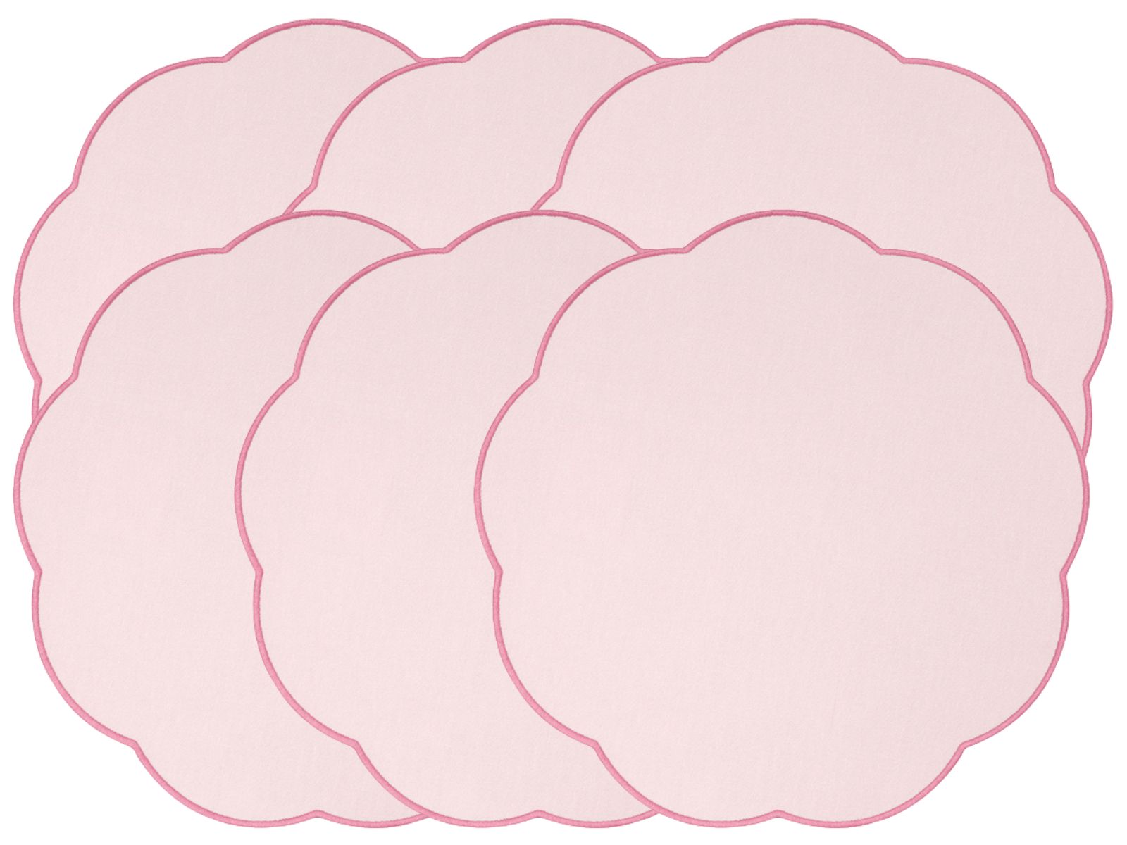 Villeroy & Boch Fleur Accessoires cassis Platzset 40x40cm Set6 - Produktbild 1