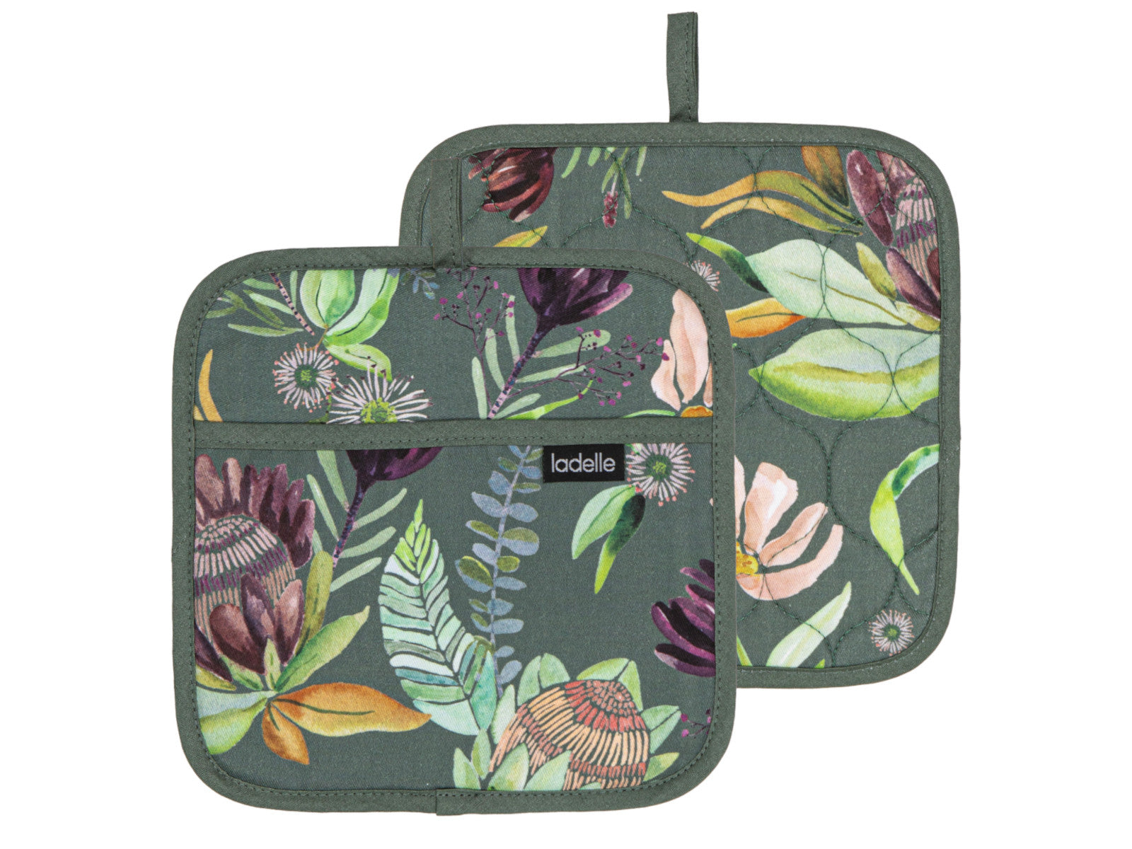 ladelle Leura Topflappen 2er Set Freisteller 1