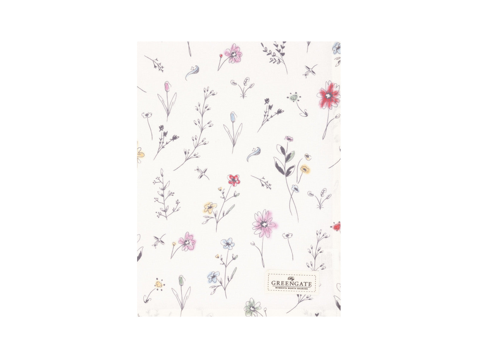 Greengate Venissa Geschirrtuch white 70x50cm Freisteller 1