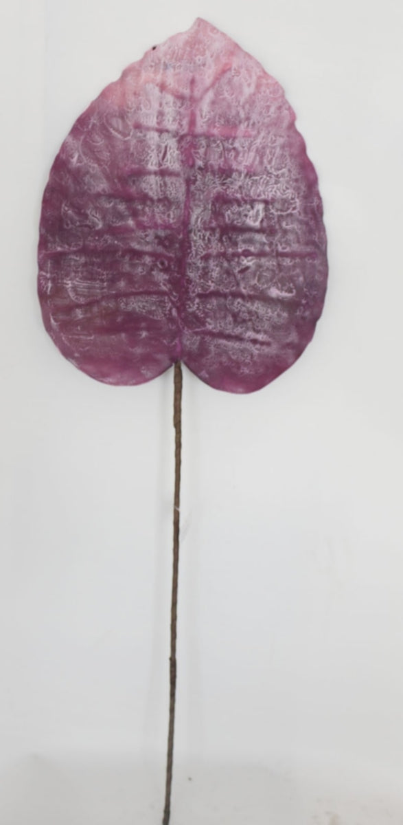 La Casa di Caesar Kunstblume Tropenblatt rötlich