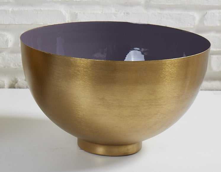 La Casa di Caesar Schale messing light purple 39 cm