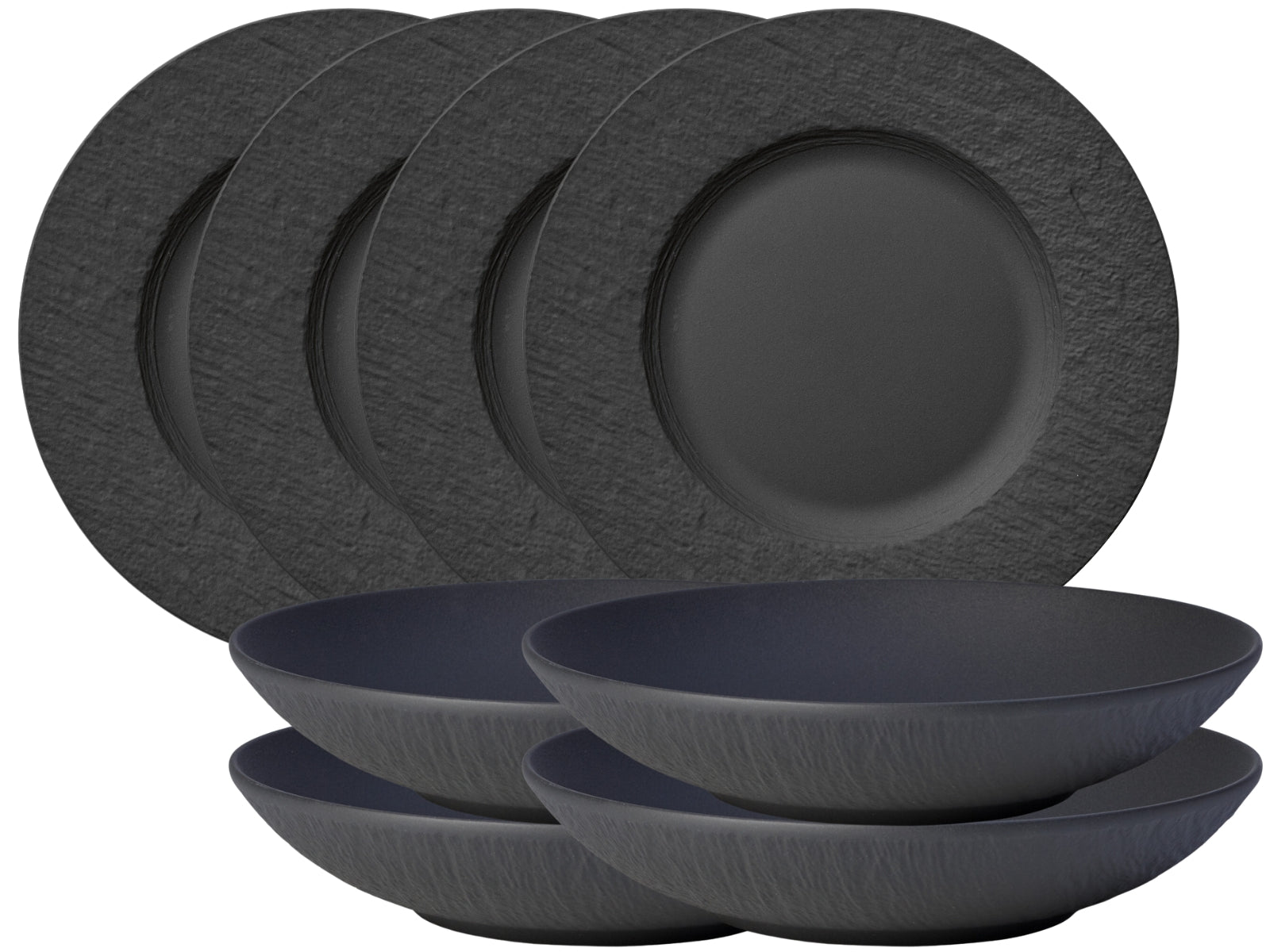 Villeroy & Boch Manufacture Rock Tafelset 8tlg