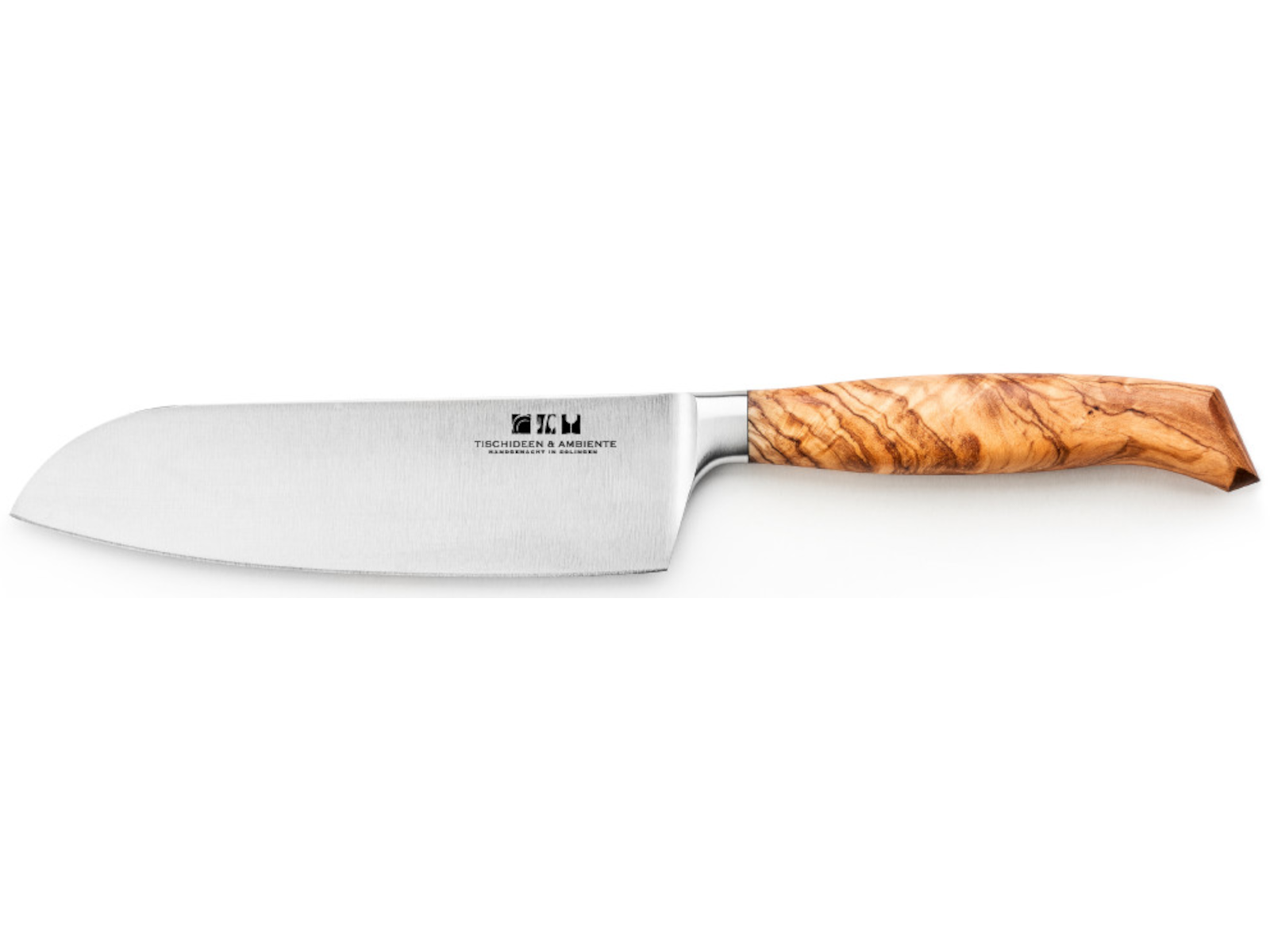 Tischideen & Ambiente Ergo Line Olive Santoku 16 cm Freisteller