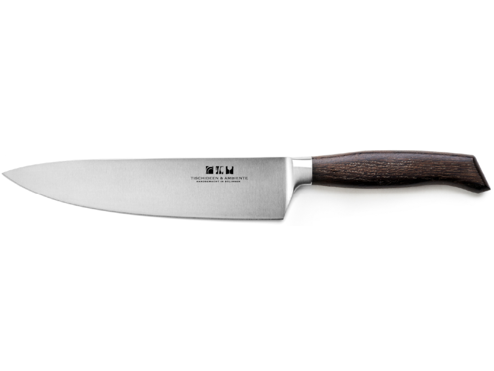 Tischideen & Ambiente Ergo Line Smoked Oak Kochmesser 21 cm Freisteller
