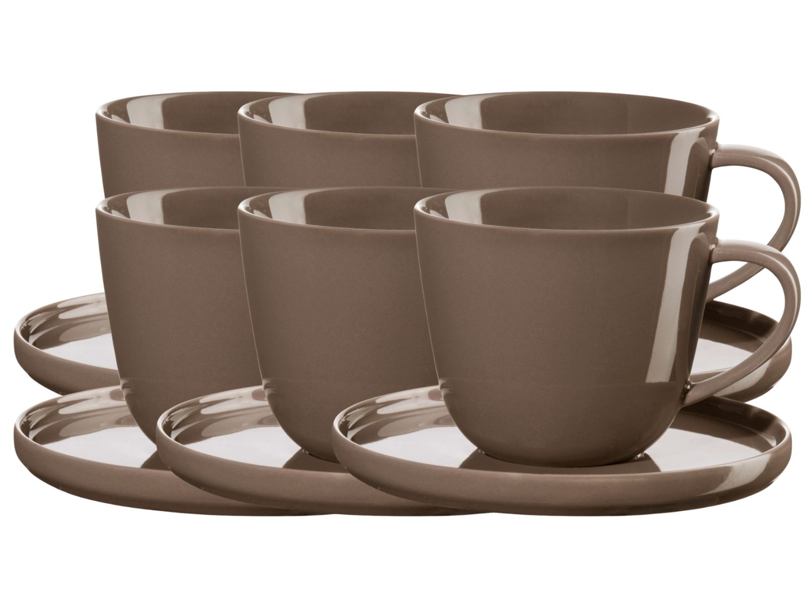 ASA coppa Kaffeetasse mit Untertasse kaori 0,25l Set6 - Produktbild 1