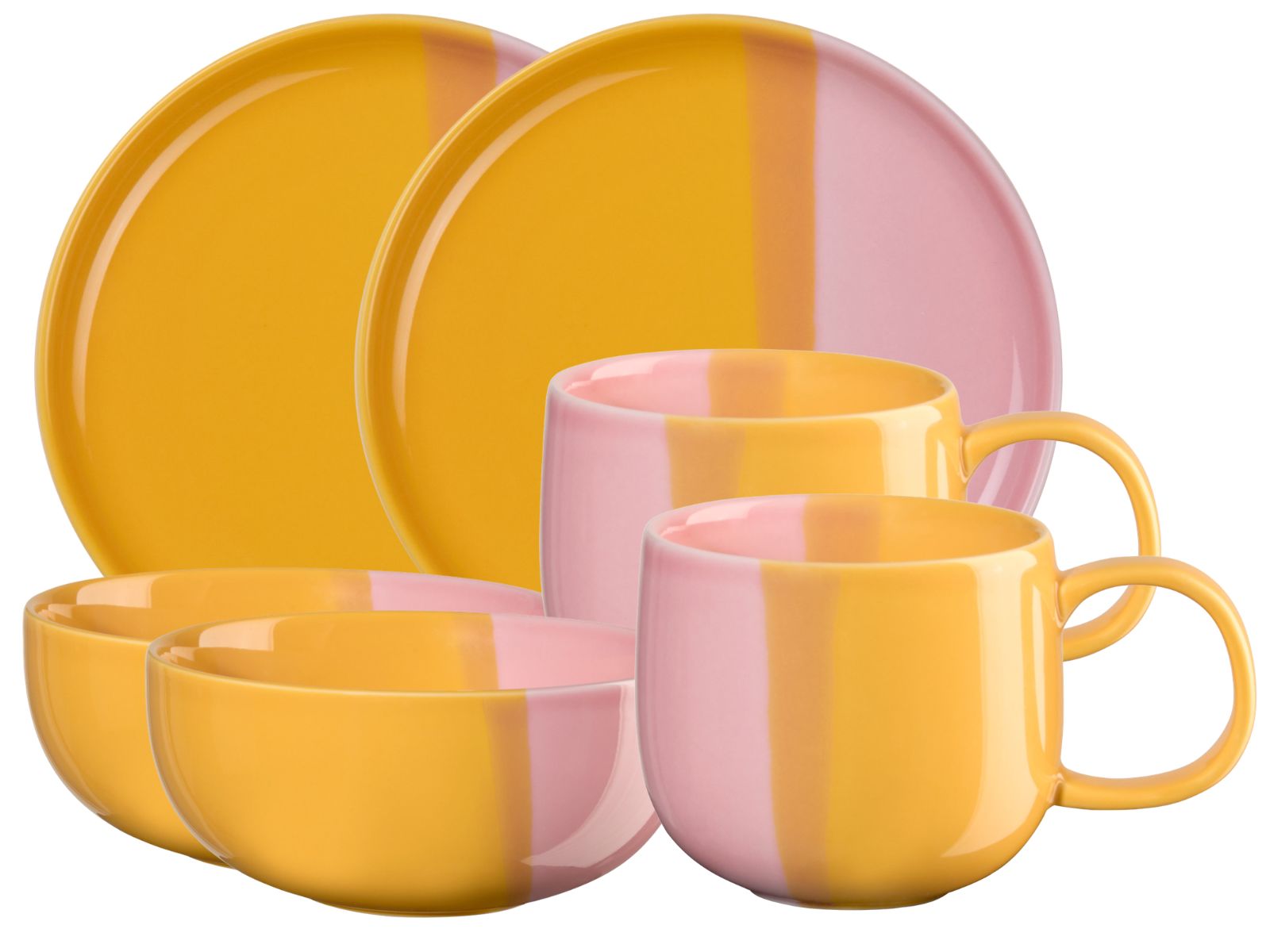 ASA joy Frühstücksset passion fruit smoothie 6tlg - Produktbild 1