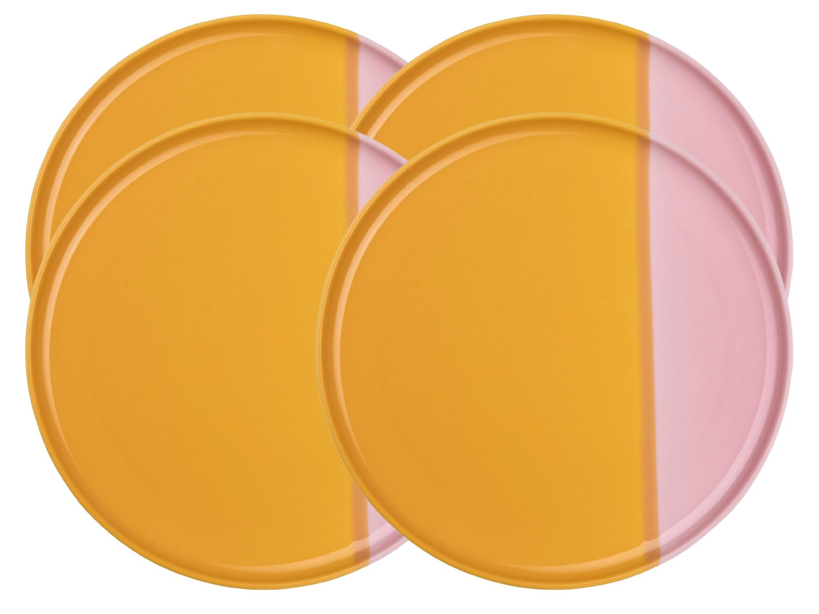 ASA joy Speiseteller passion fruit smoothie 26,5cm Set4 - Produktbild 1