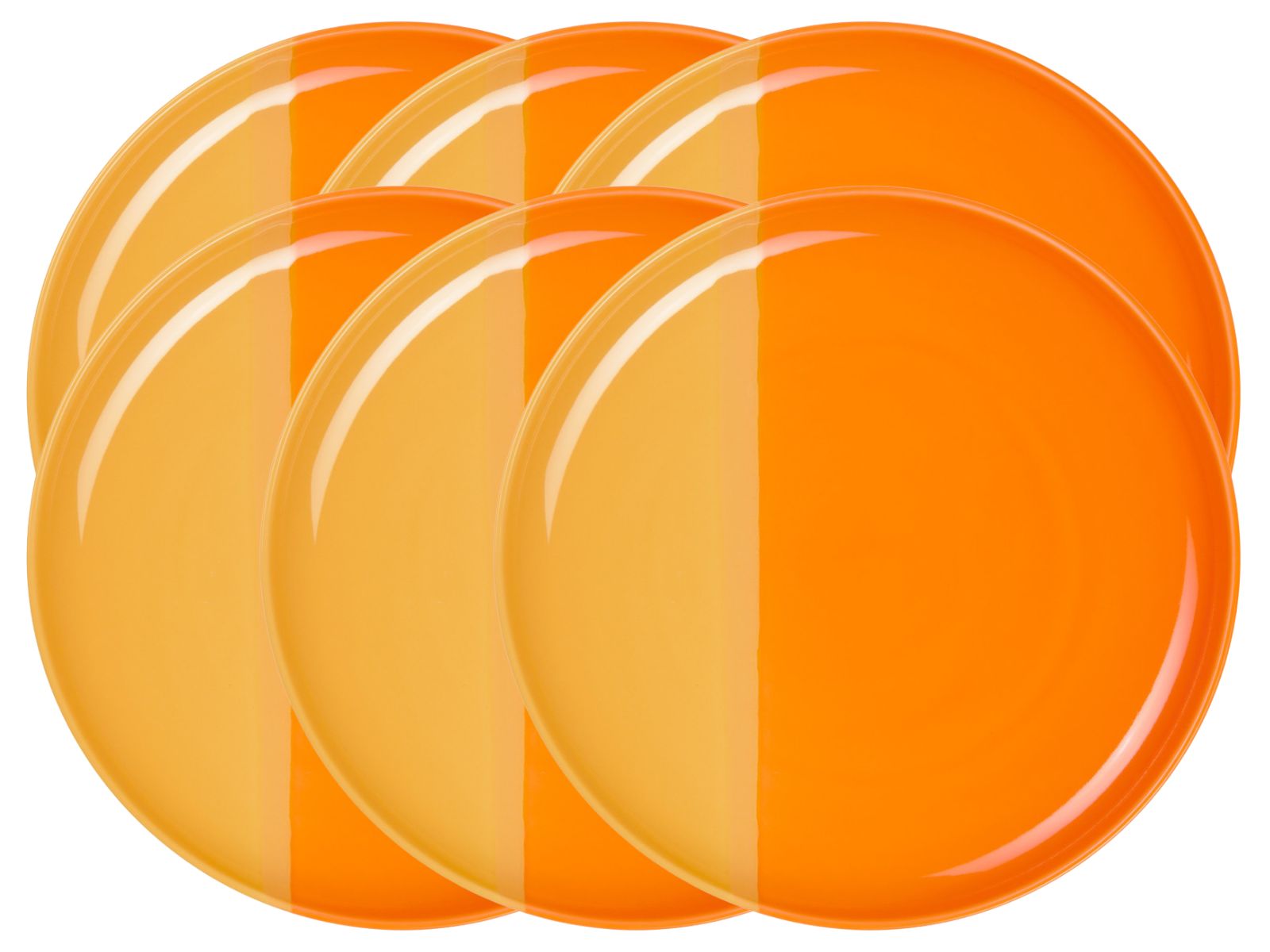 ASA joy Dessertteller orange smoothie 22cm Set6 - Produktbild 1