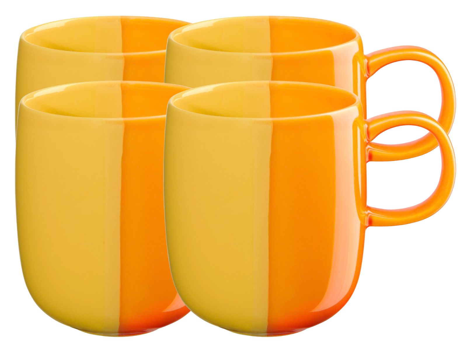 ASA joy Henkelbecher orange smoothie 0,4l Set4 - Produktbild 1