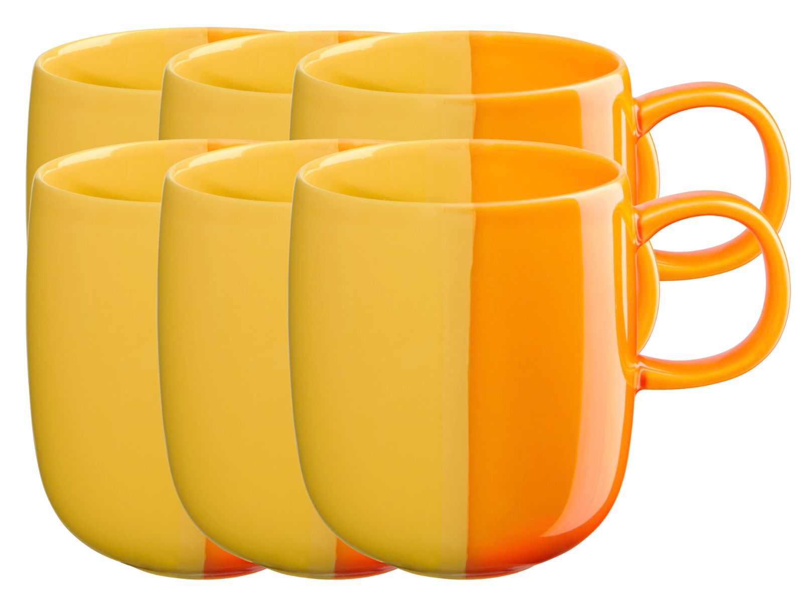ASA joy Henkelbecher orange smoothie 0,4l Set6 - Produktbild 1