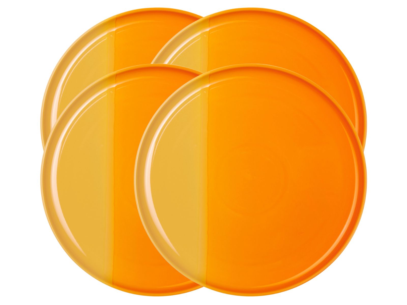 ASA joy Speiseteller orange smoothie 26,5cm Set4 - Produktbild 1