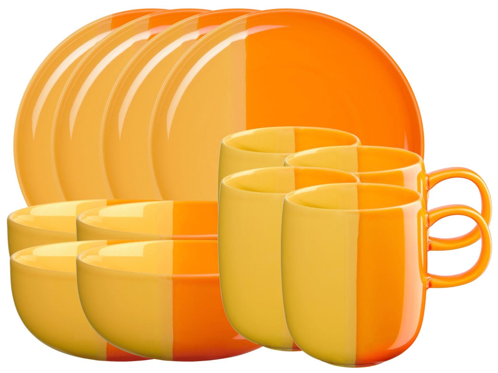ASA joy Frühstücksset orange smoothie 12tlg - Produktbild 1