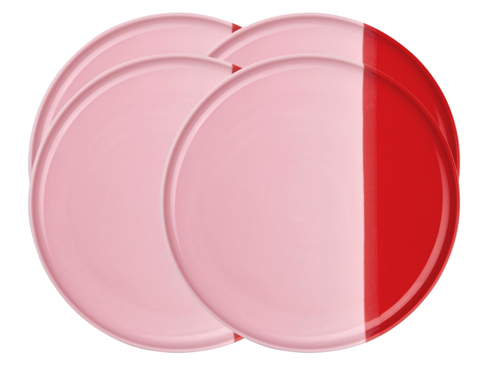 ASA joy Speiseteller strawberry smoothie 26,5cm Set4 - Produktbild 1