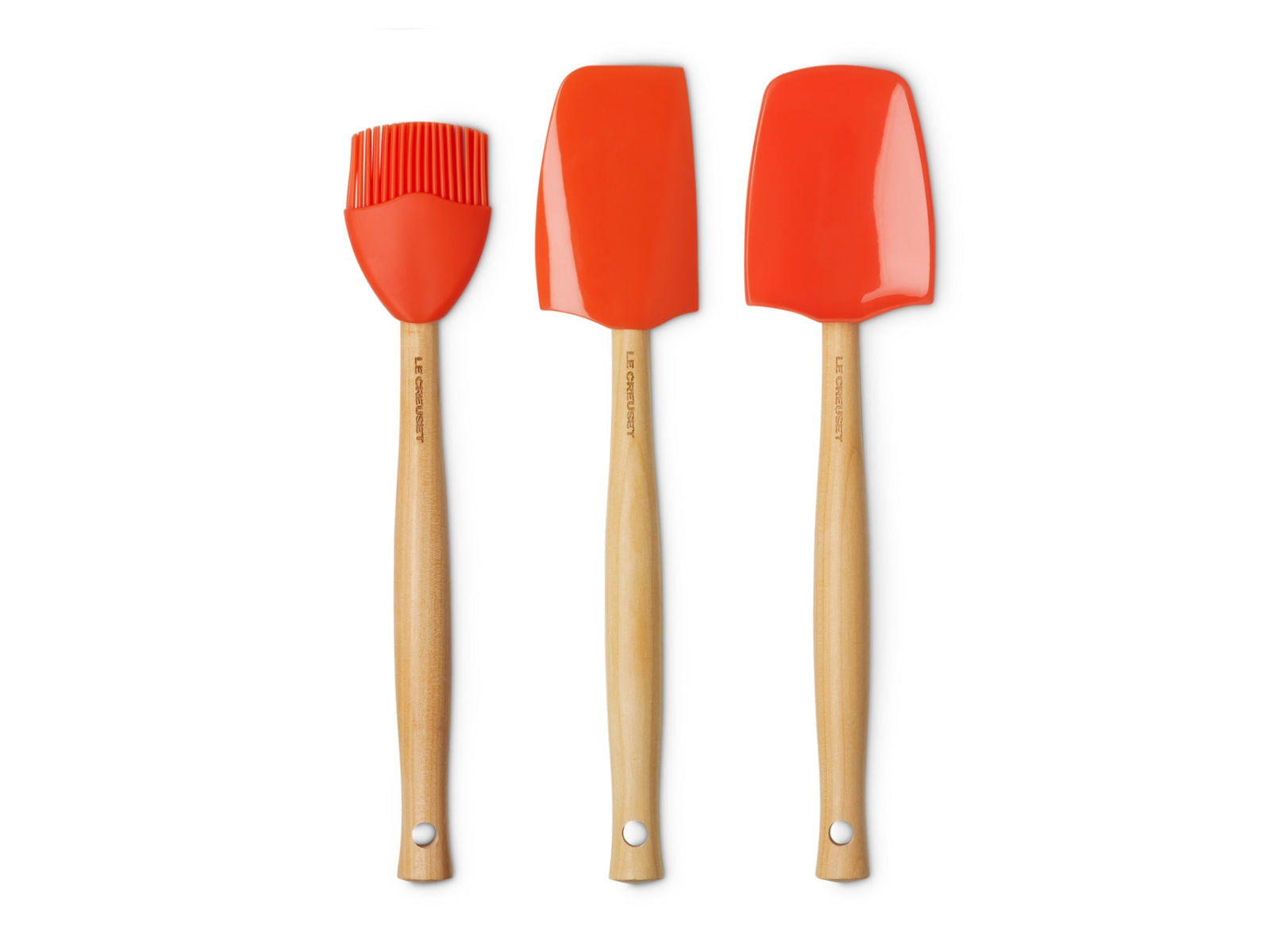 Le Creuset Craft Kochkelle ofenrot Set 3tlg - Produktbild 1