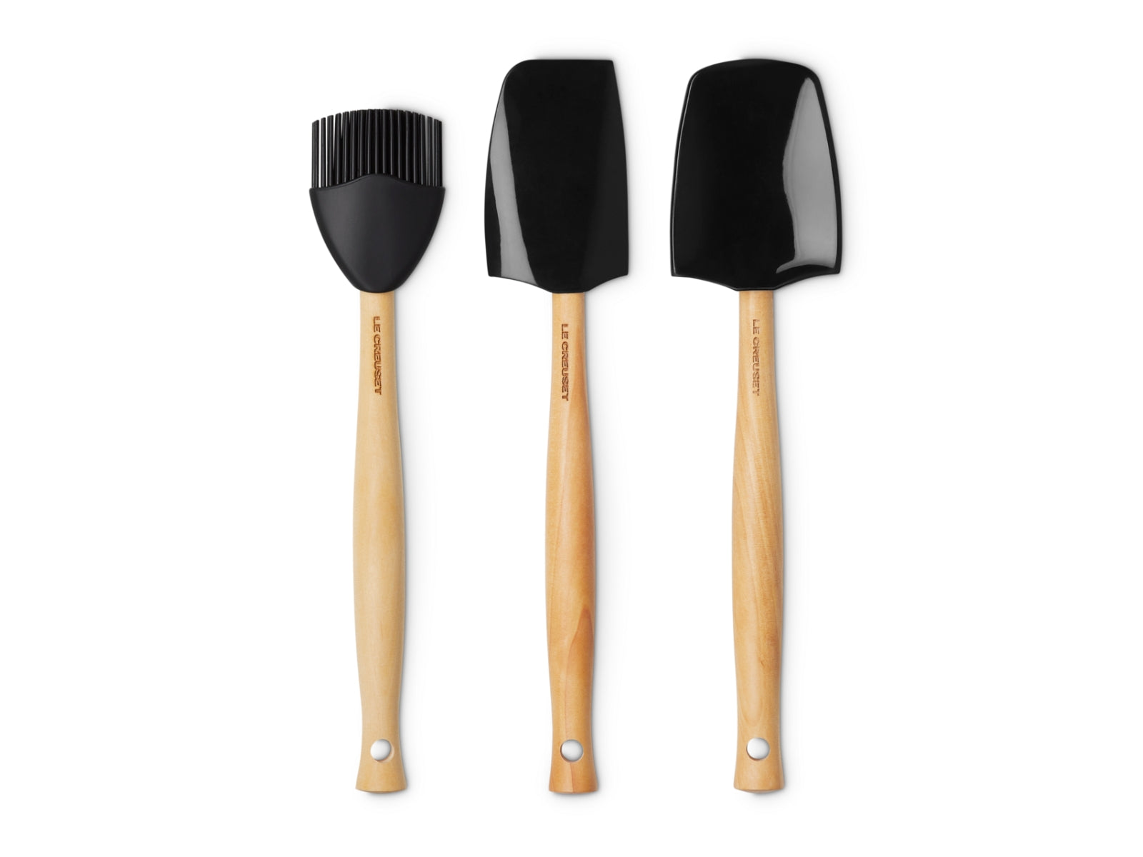 Le Creuset Craft Kochkelle schwarz Set 3tlg - Produktbild 1