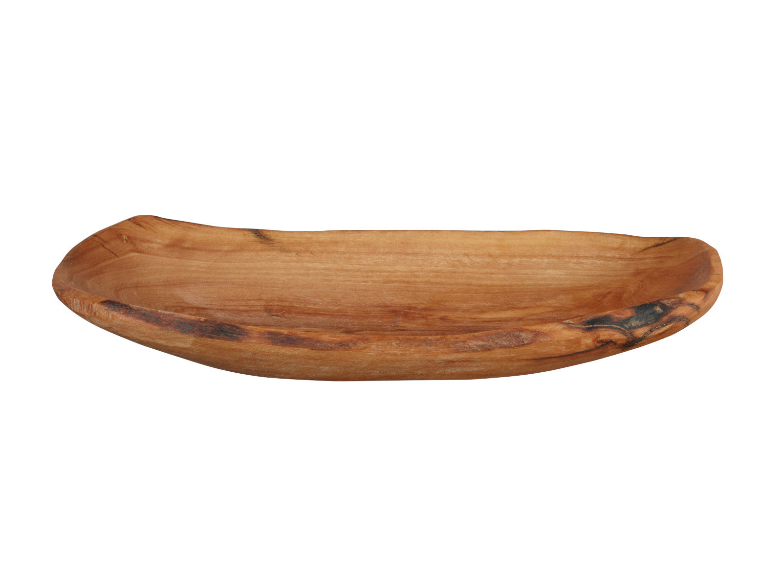 ASA Selection wood Schale flach Olivenholz 21,5x11cm Freisteller1