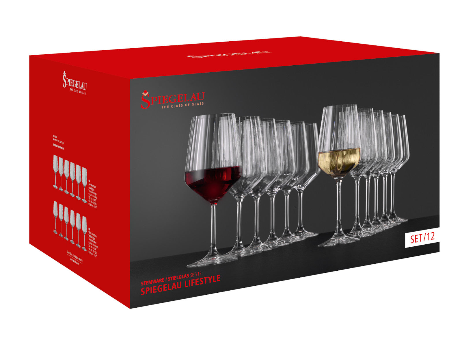 Spiegelau Lifestyle Stielgläser Set 12tlg Freisteller 1