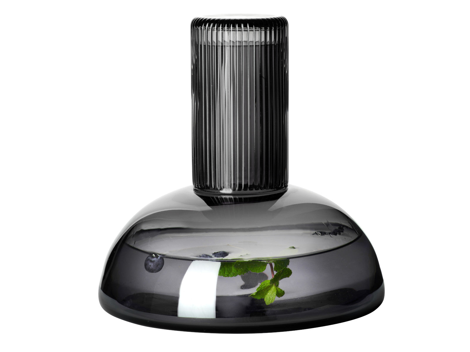 ASA Selection Juna Karaffe mit Trinkglas grey 1,3l Freisteller2