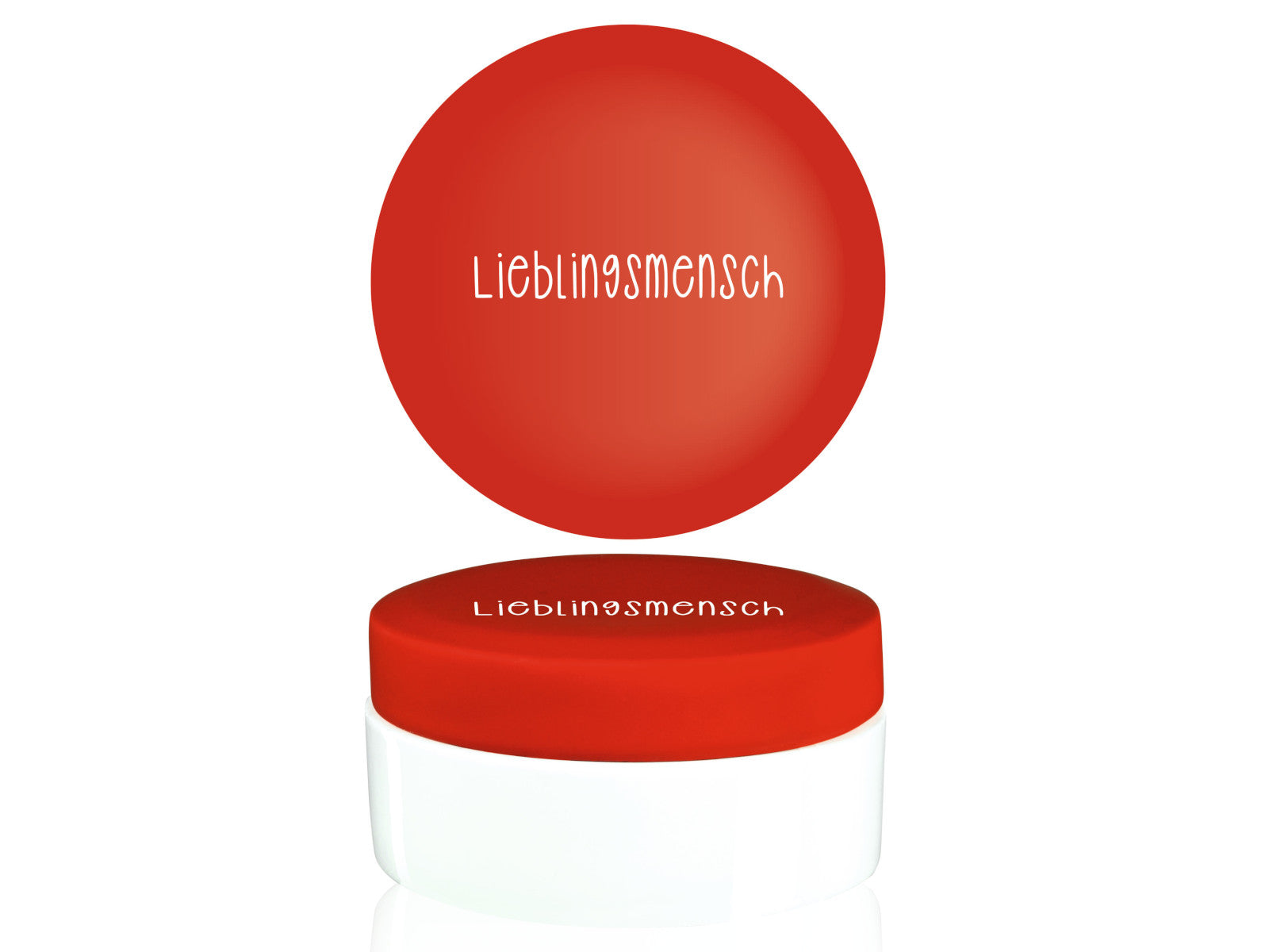 ASA beauty for you Dose Lieblingsmensch rot 10cm Freisteller 1