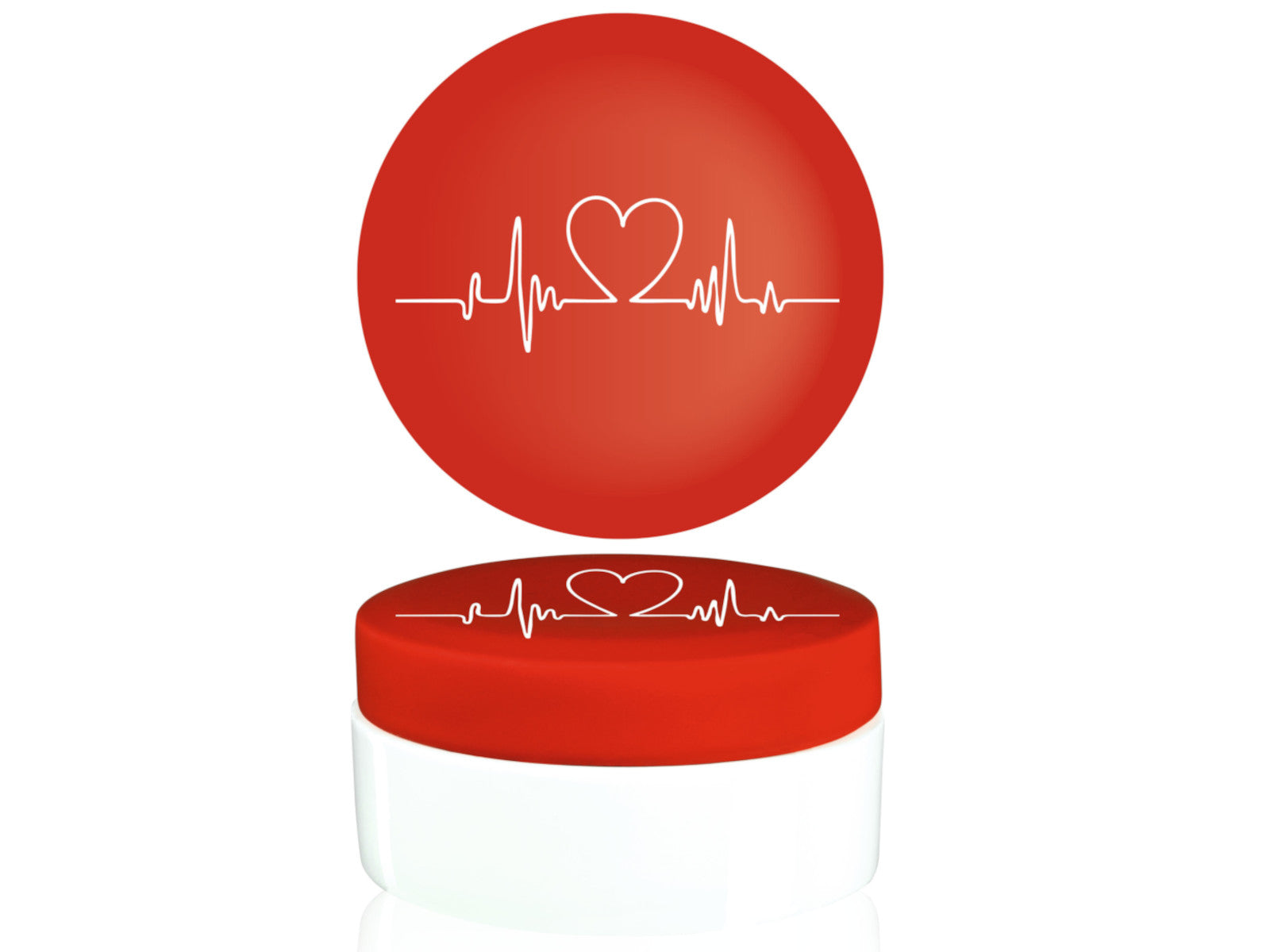 ASA beauty for you Dose Herzfrequenz rot 10cm