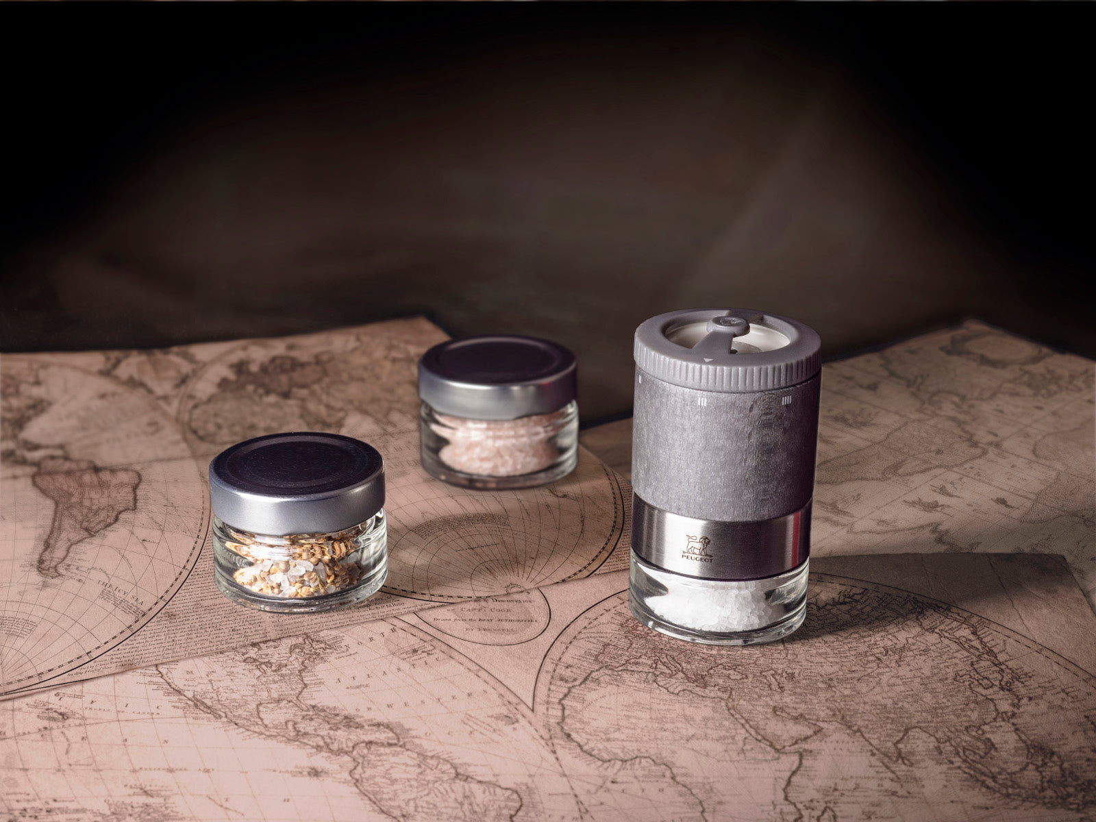 PEUGEOT MAESTRO Salzbar u'Select Z heller graphit 10 cm Geschenkset Lifestyle 1