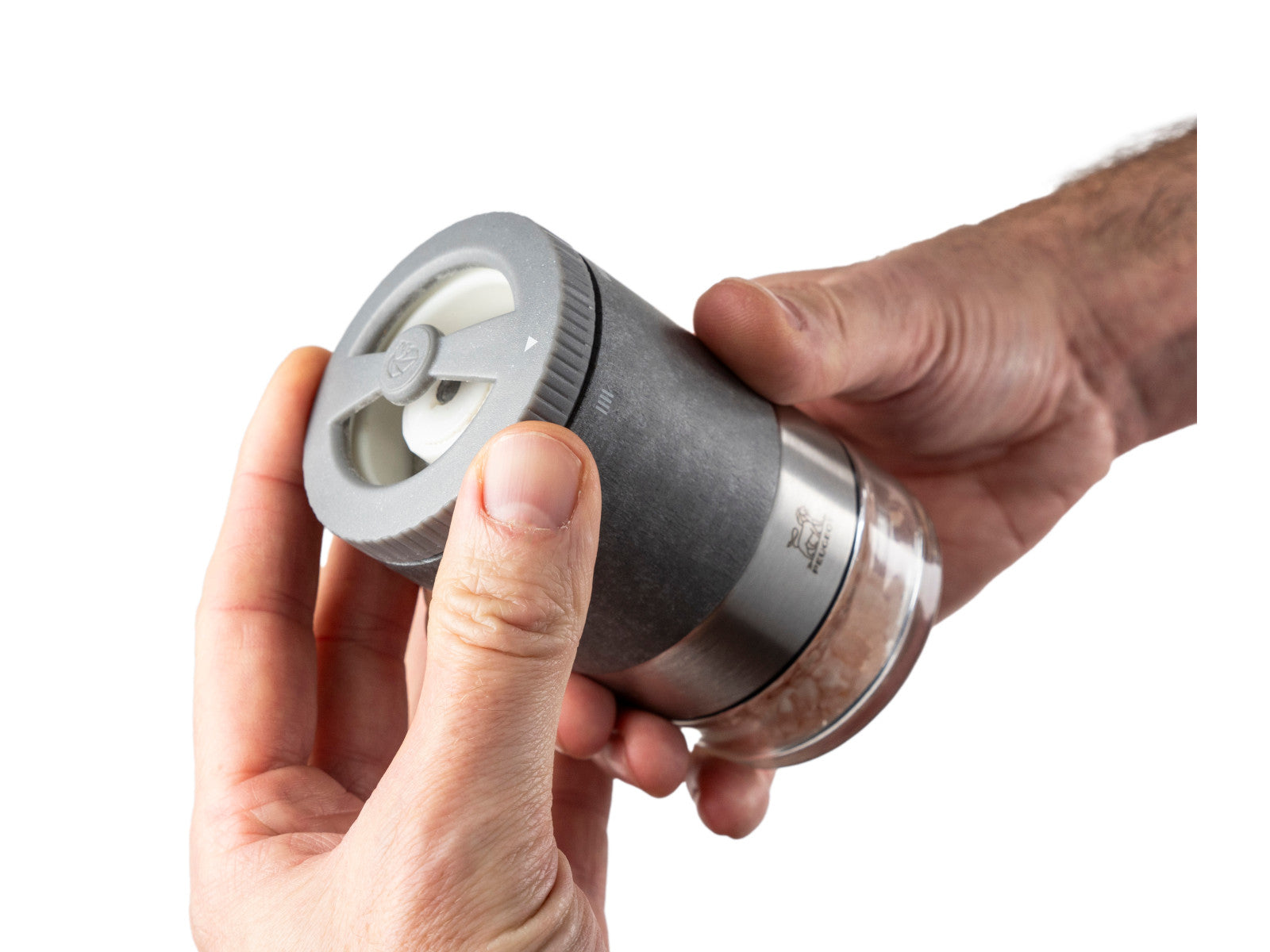 PEUGEOT MAESTRO Salzbar u'Select Z heller graphit 10 cm Geschenkset Freisteller 3