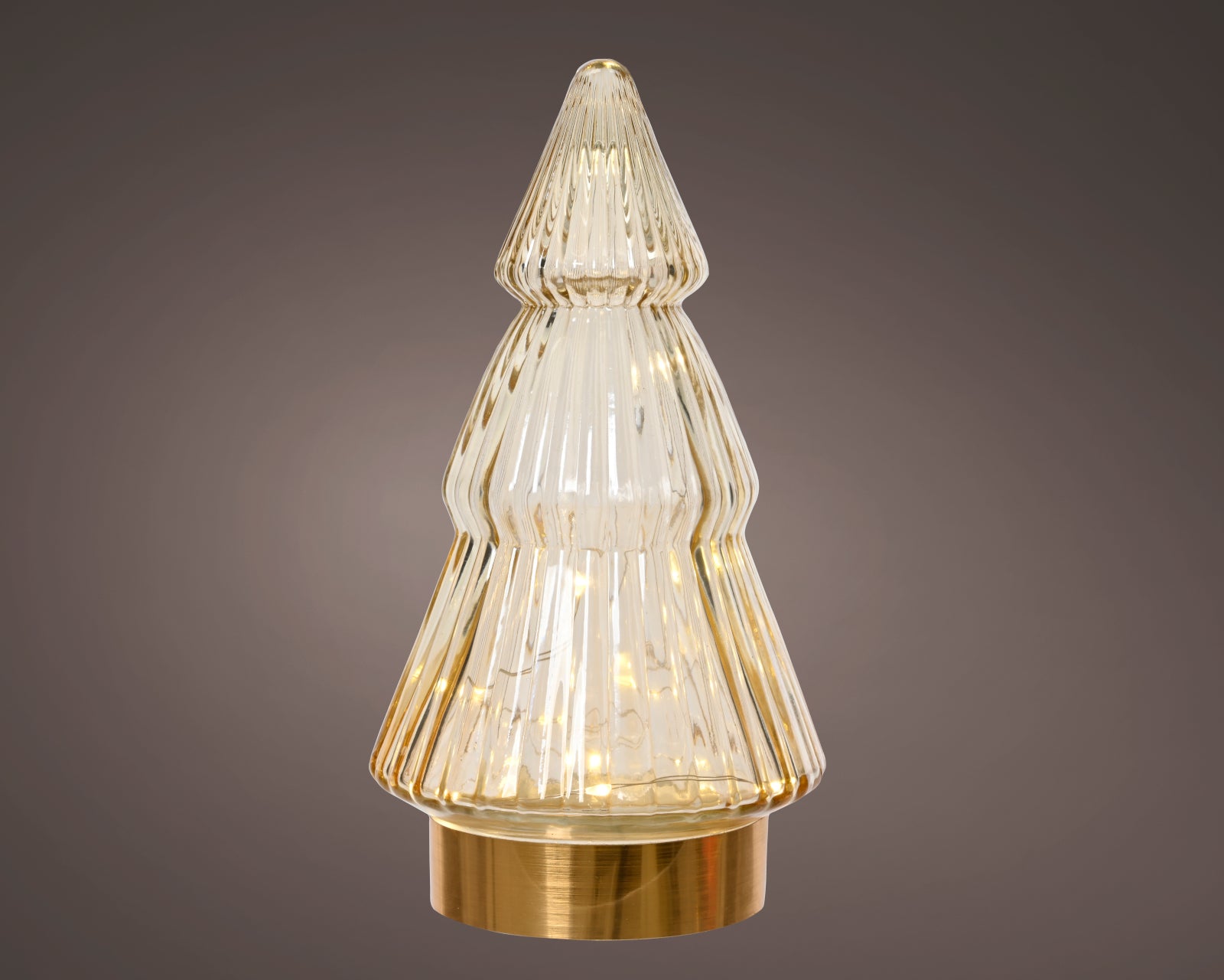 Lumineo LED Baum orange/warmes weiss 19,5cm