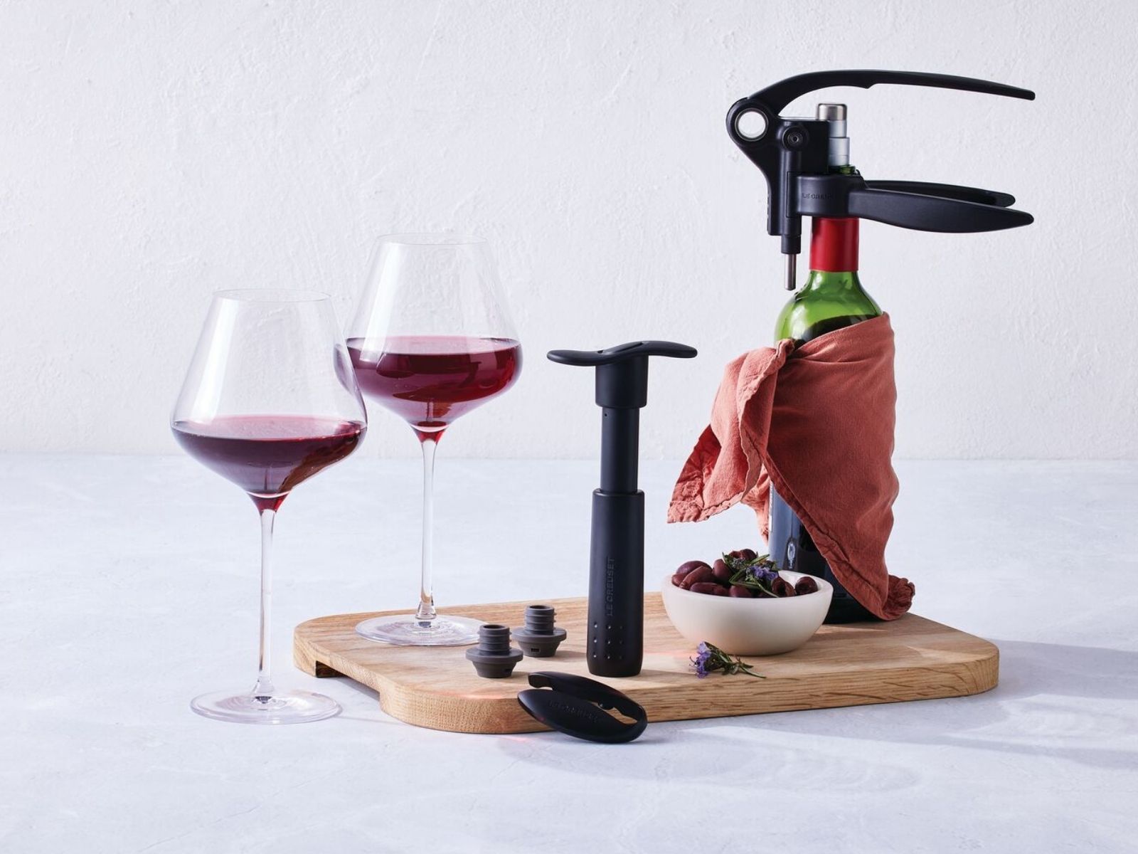 Le Creuset Weinpumpe WA-137 schwarz matt - Produktbild 5