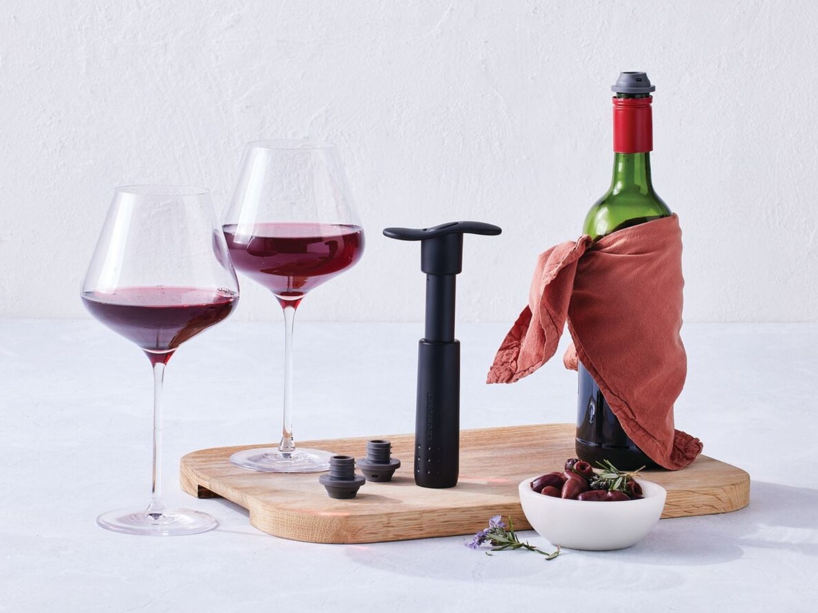 Le Creuset Weinpumpe WA-137 schwarz matt - Produktbild 3