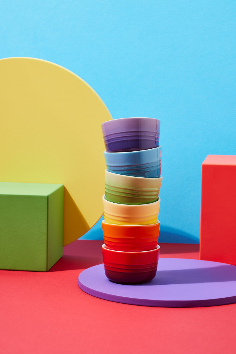 Le Creuset Regenbogen Müslischale 16cm Set 6tlg Lifestyle 2