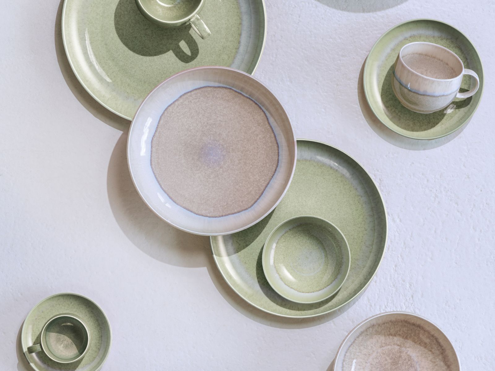 like Villeroy & Boch Perlemor Alga Kaffeeuntertasse 16cm Set6 Lifestyle3