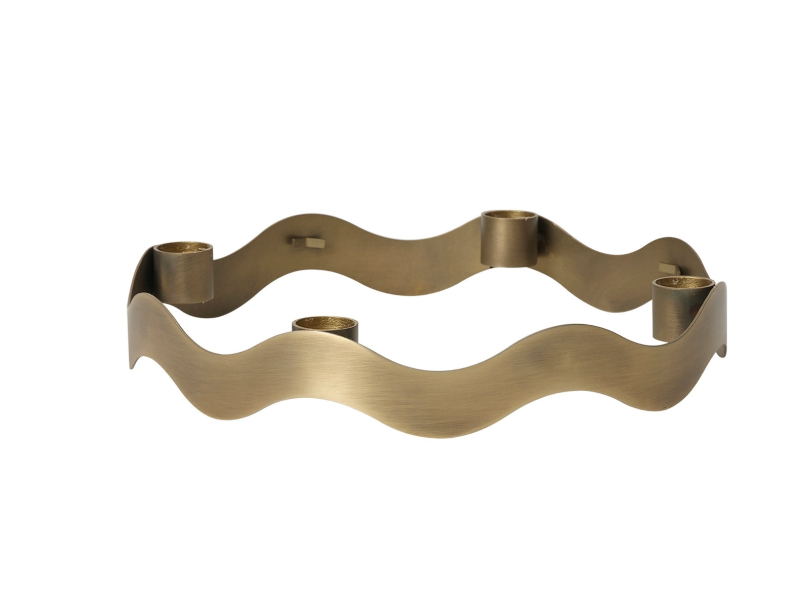 Broste Copenhagen Halo Leuchter gold 24,5cm - Produktbild 1