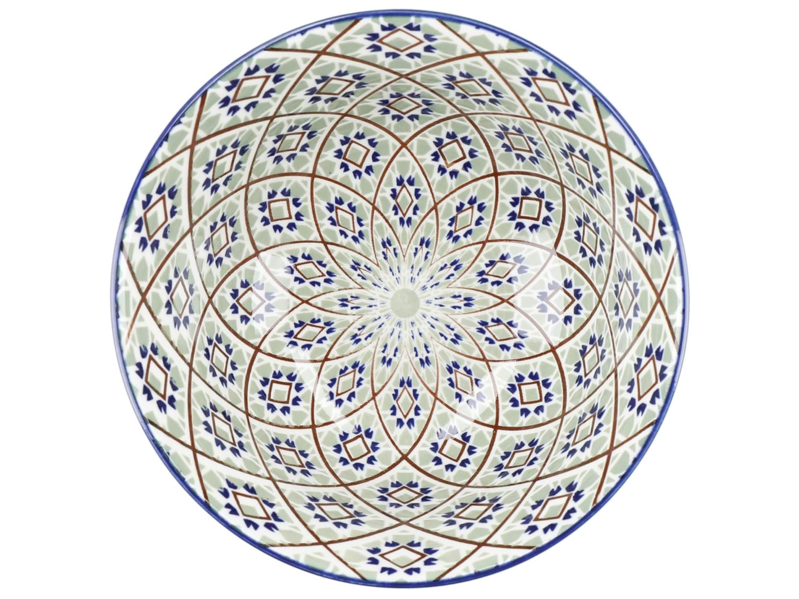 KitchenCraft Bowl Colourful Pattern 15 cm Set4 Freisteller 7