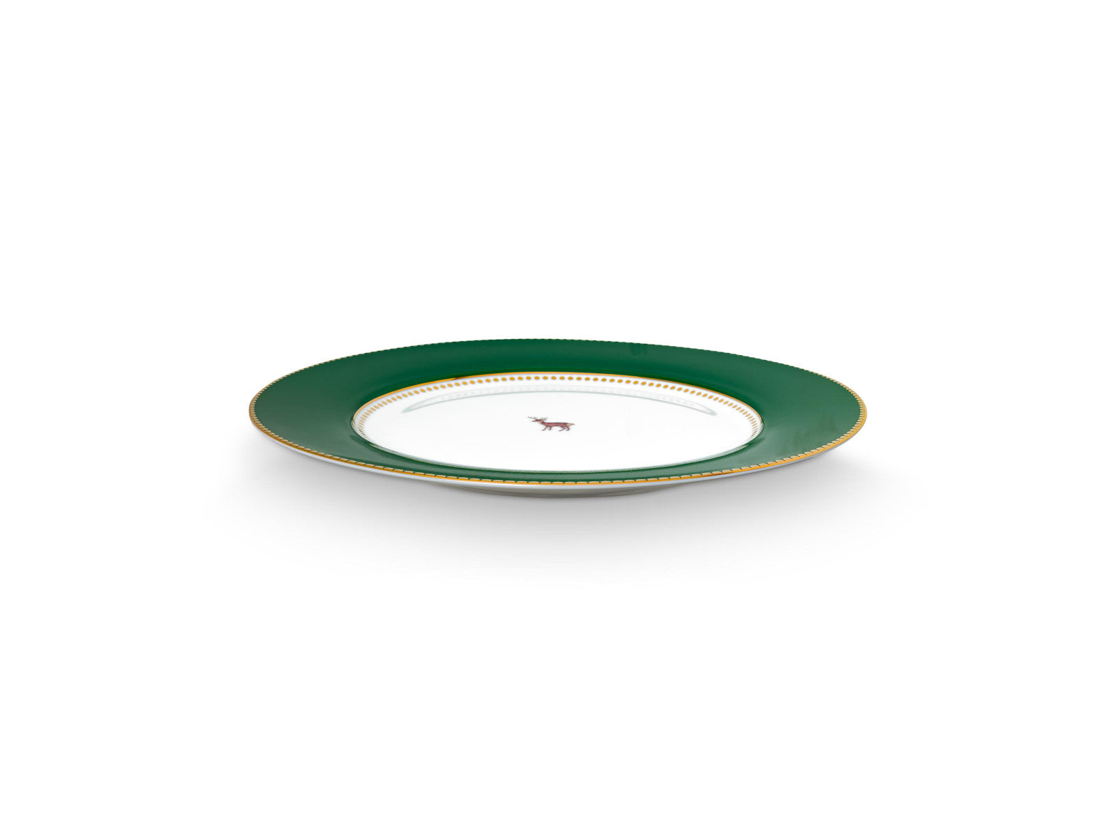 PIP STUDIO Love Birds Speiseteller dunkelgrün 26,5cm Freisteller 2