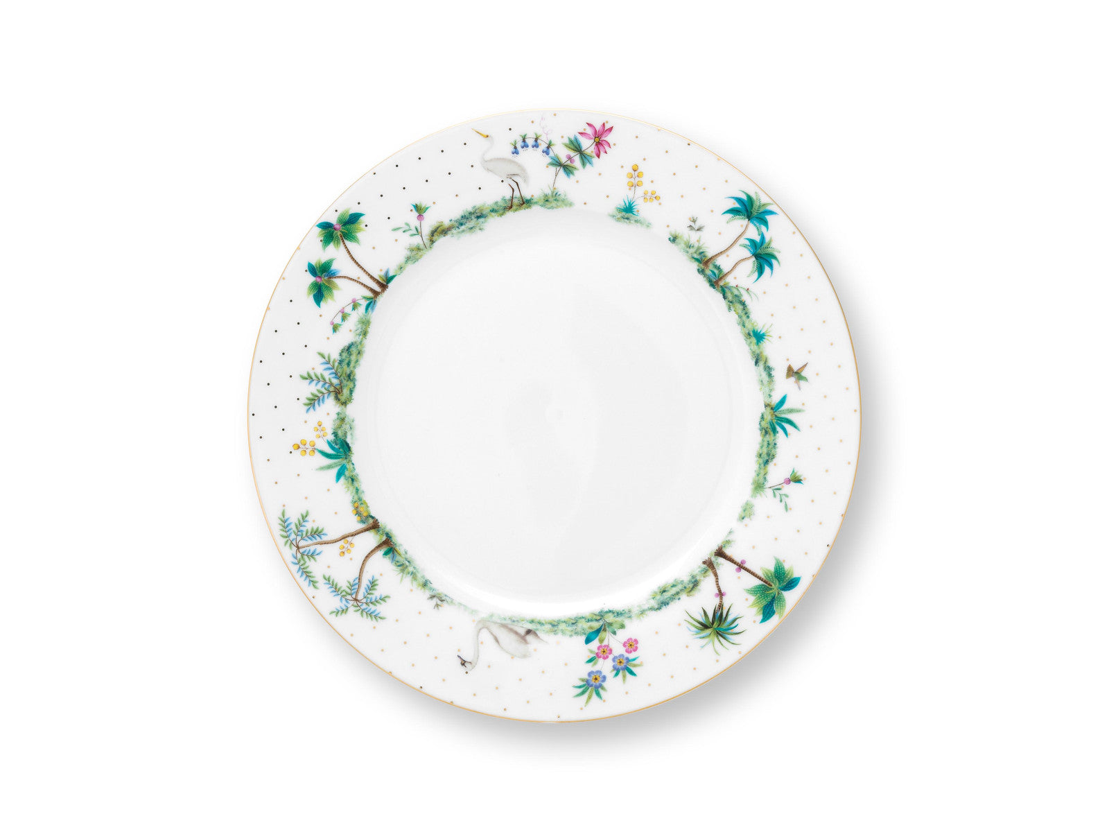 PIP STUDIO Jolie Dots Gold Speiseteller 23cm Freisteller 1