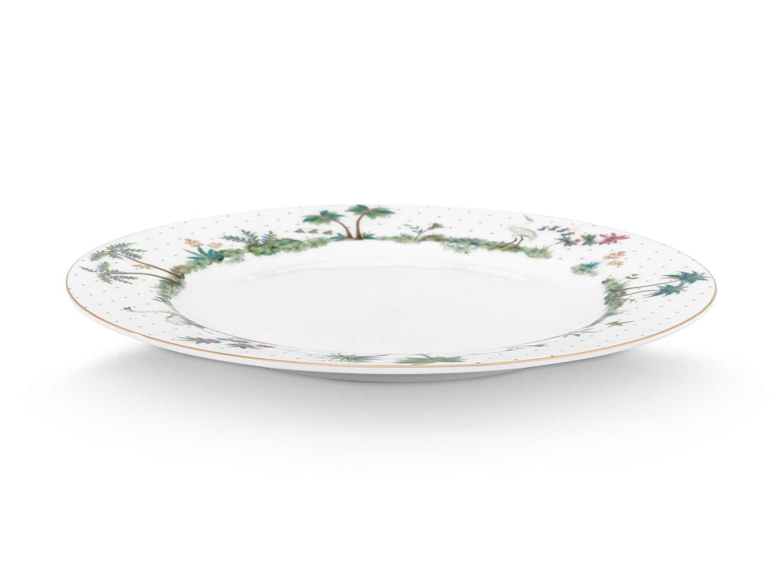 PIP STUDIO Jolie Dots Gold Speiseteller 23cm Freisteller 1