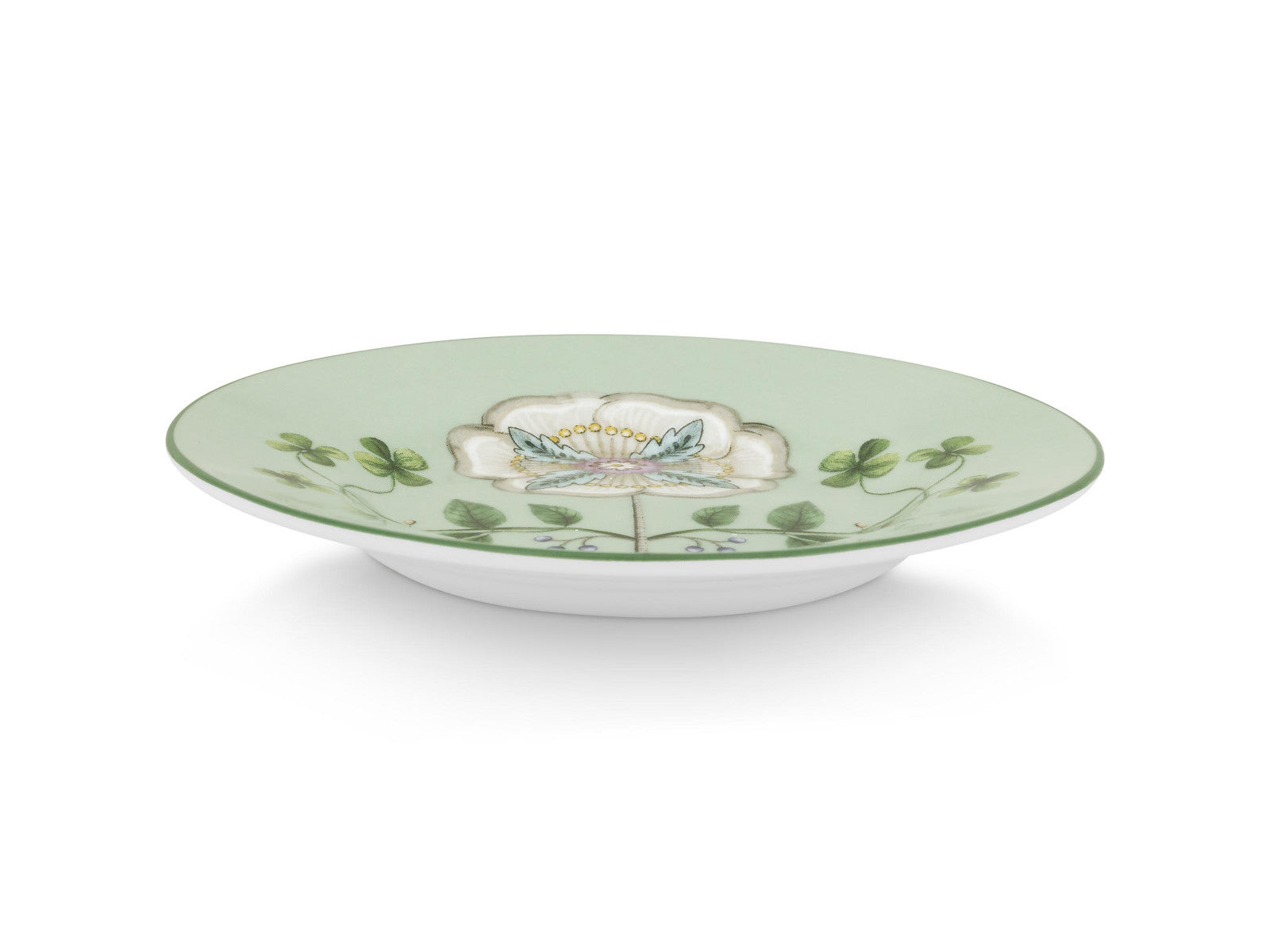 PIP STUDIO Lily&Lotus Petit Four Light Green Brotteller 12cm Freisteller 2
