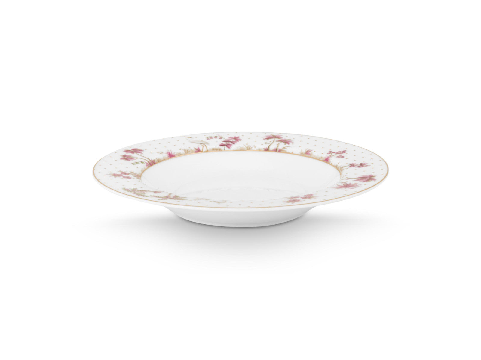 PIP STUDIO Jolie Dots Gold Pink Suppenteller tief 21.5cm Freisteller 2