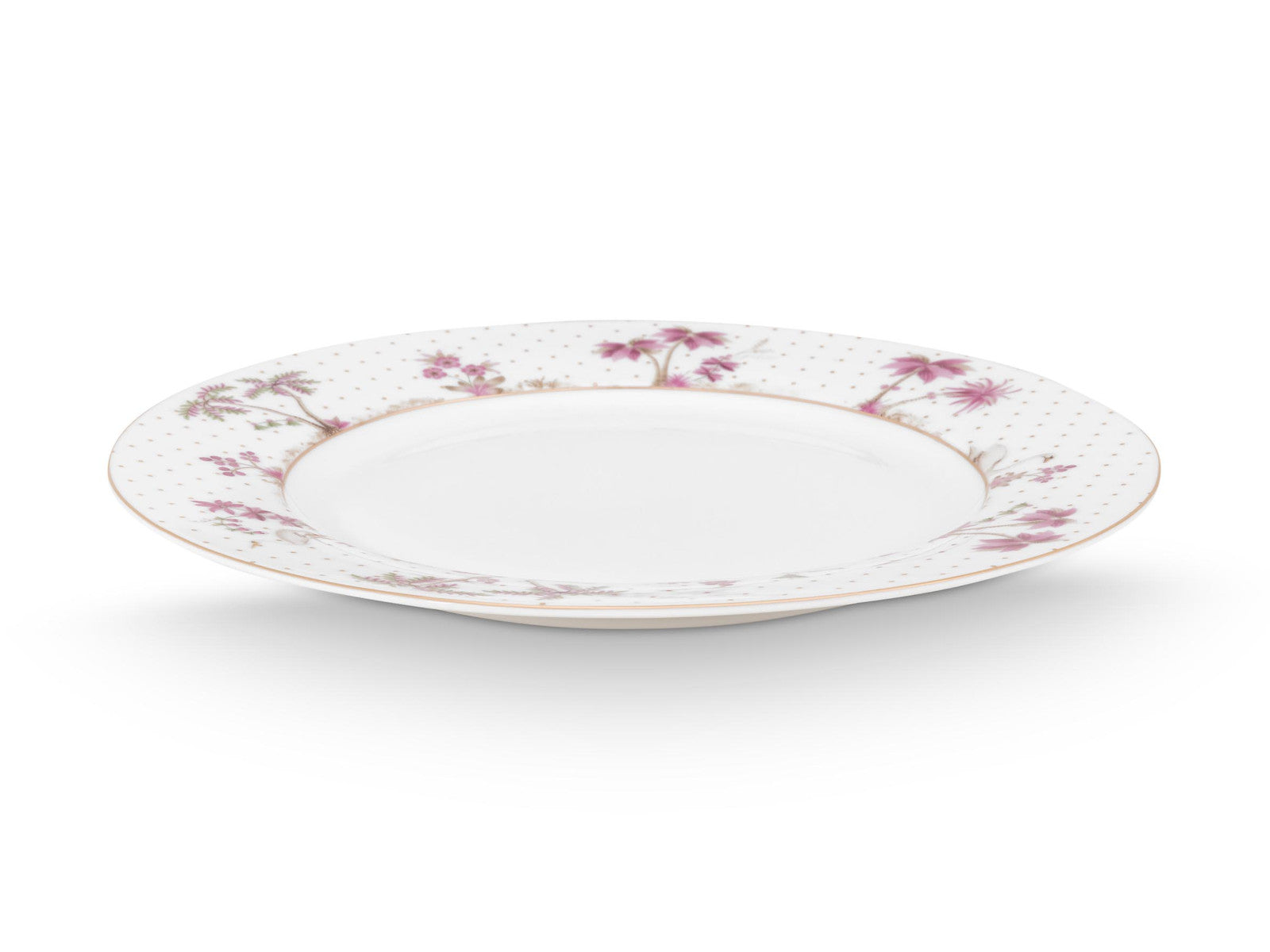 PIP STUDIO Jolie Dots Gold Pink Speiseteller 26.5cm Freisteller 2