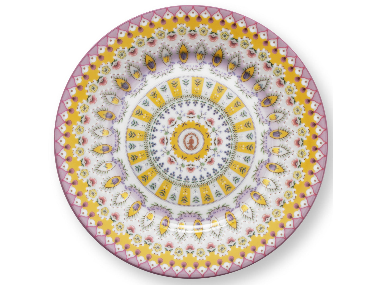 PIP STUDIO Lily&Lotus Moon Delight Yellow Teller 17cm Freisteller1