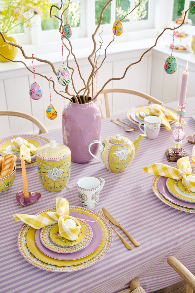 PIP STUDIO Lily&Lotus Moon Delight Yellow Teller 17cm Lifestyle2